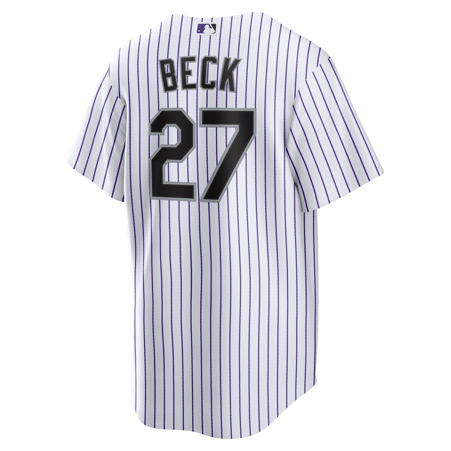 Jordan Beck Colorado Rockies Nike Home Replica Jersey - White