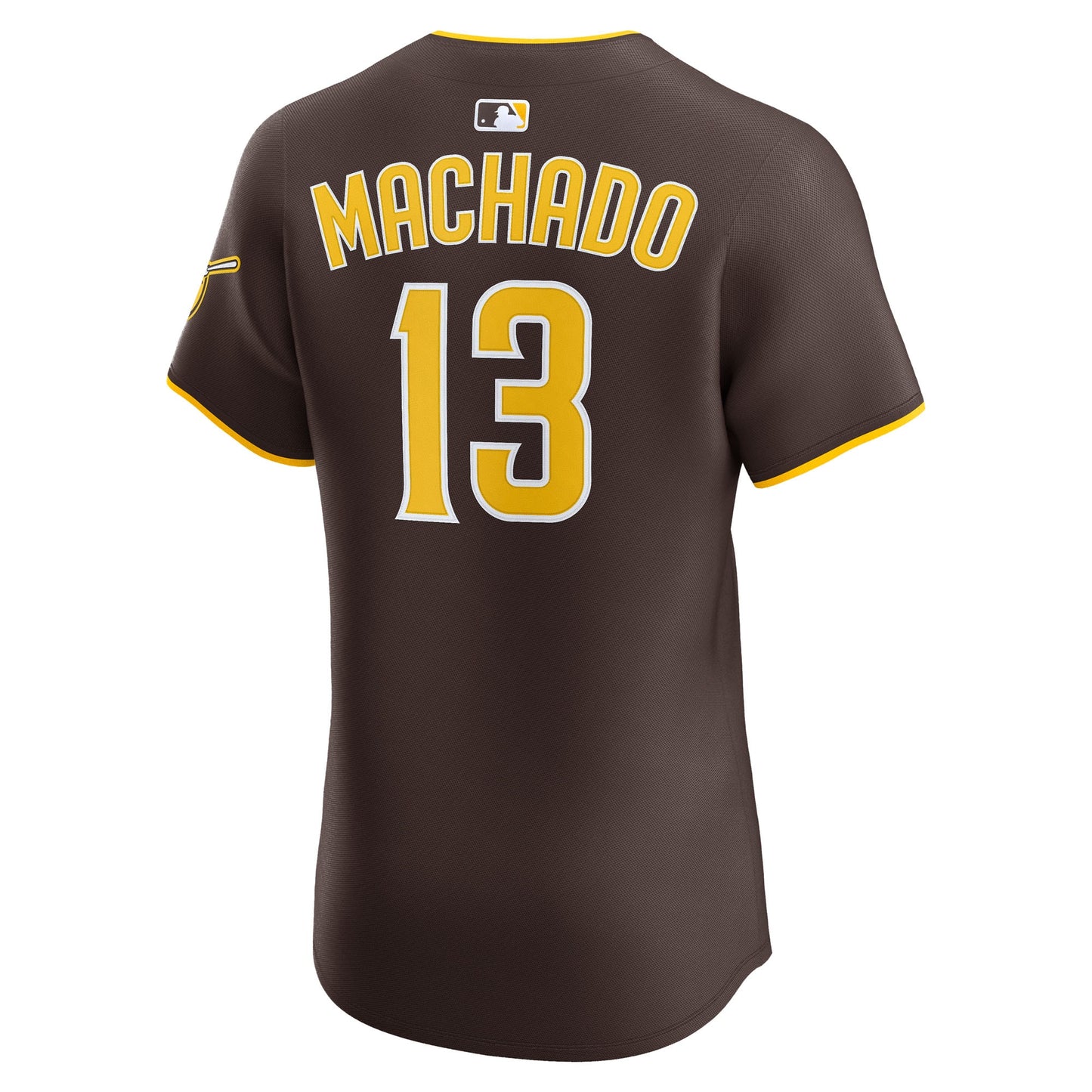 Manny Machado San Diego Padres Nike Road Elite Jersey - Brown