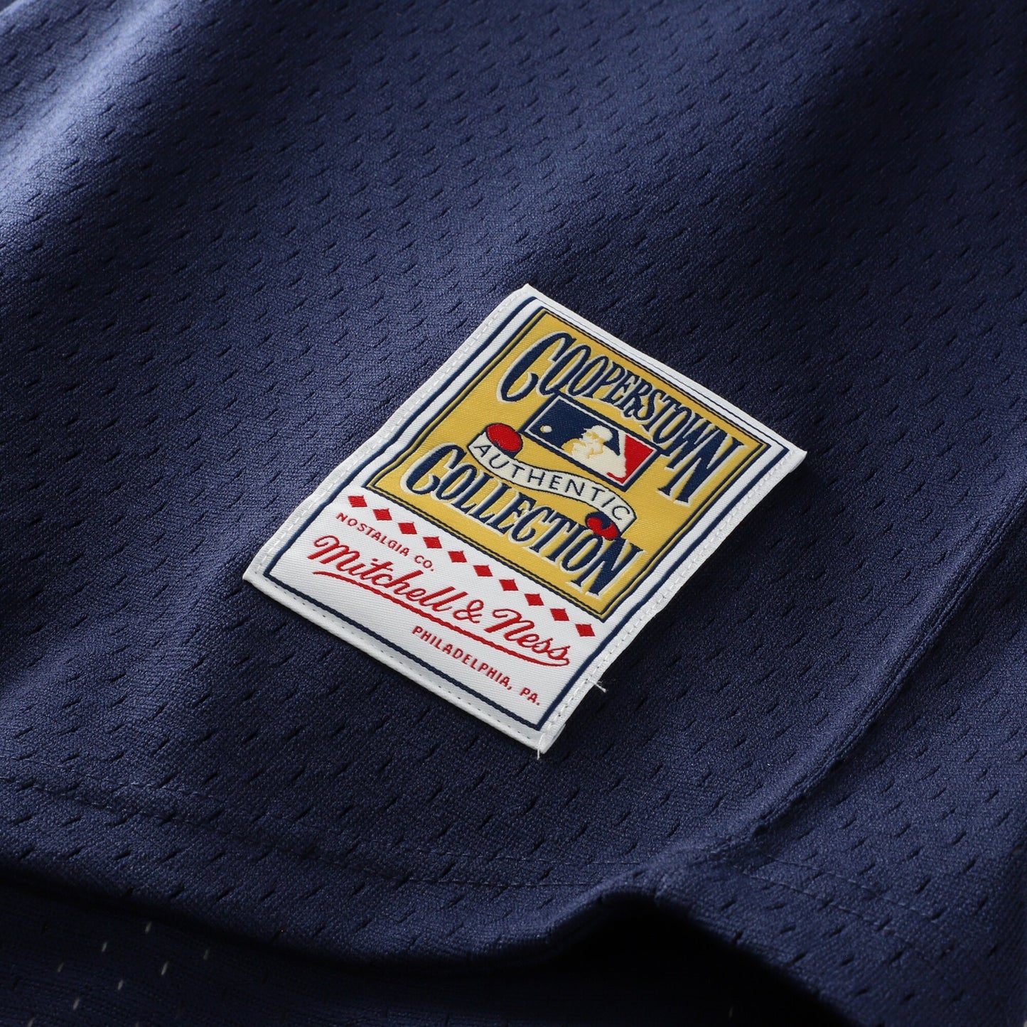 Bernie Williams New York Yankees Mitchell & Ness Authentic Batting Practice Jersey - Navy