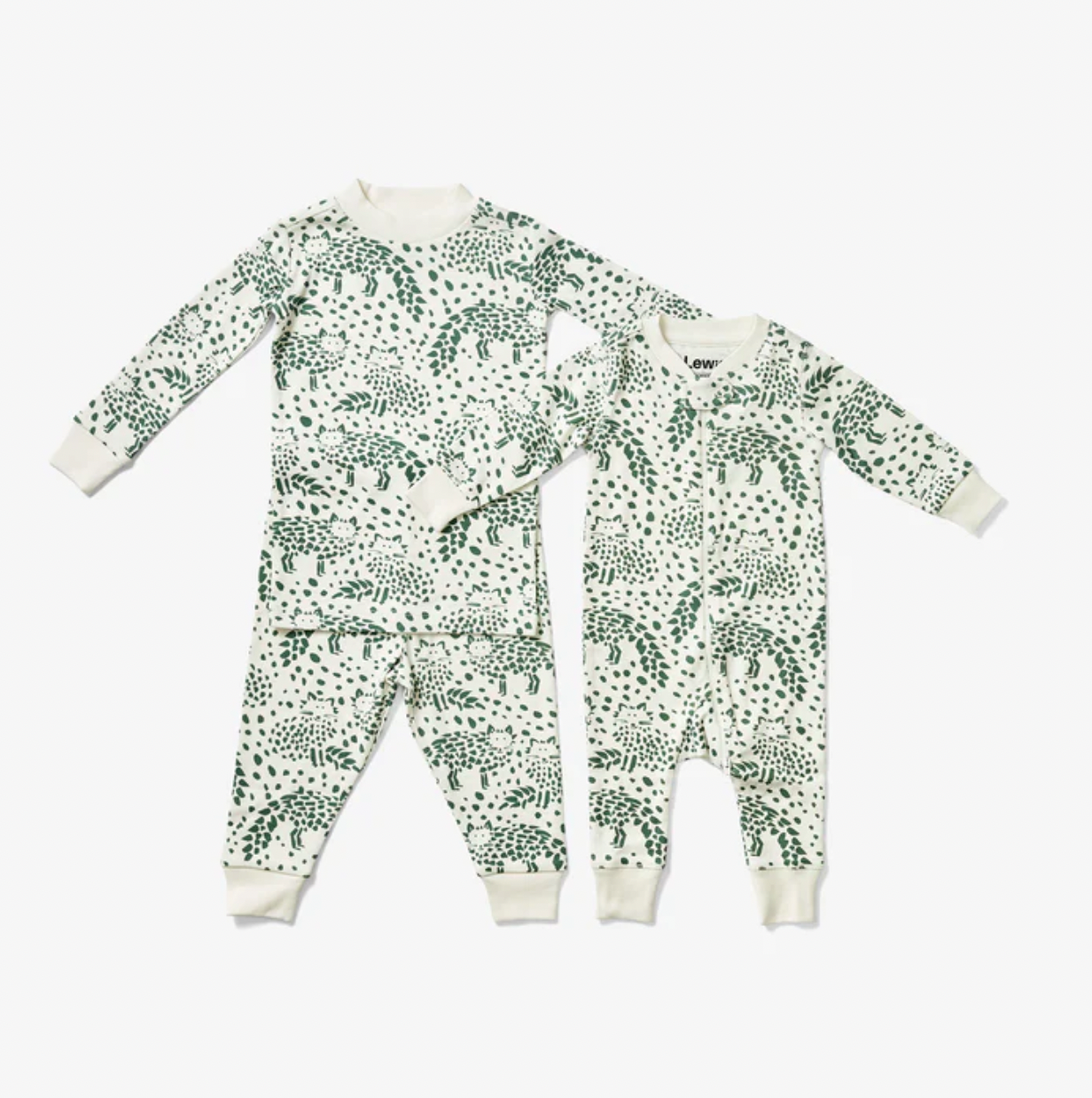 Pajama Set Arctic Fox, Pine