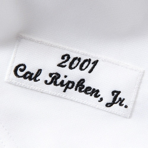 Cal Ripken Baltimore Orioles Mitchell & Ness Home Authentic Jersey - White