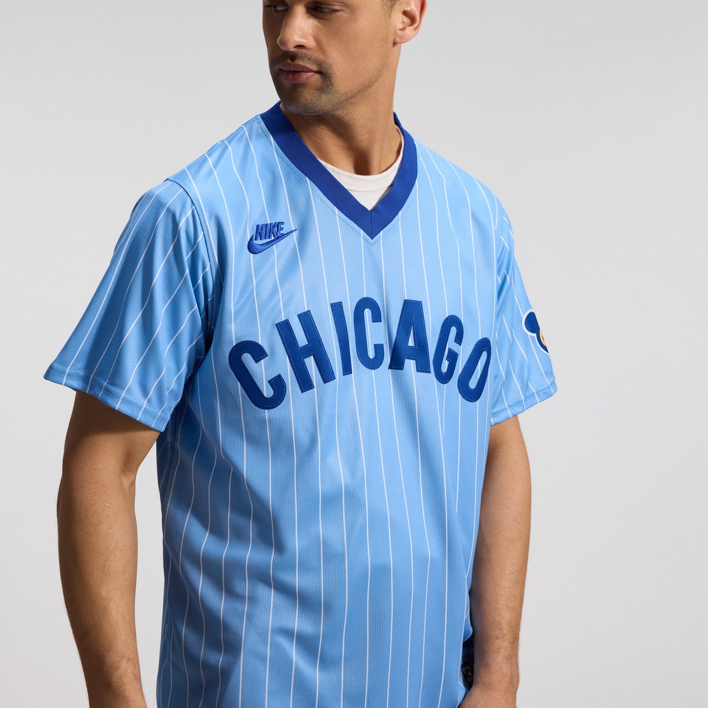 Chicago Cubs Nike Cooperstown Collection Limited Jersey - Light Blue