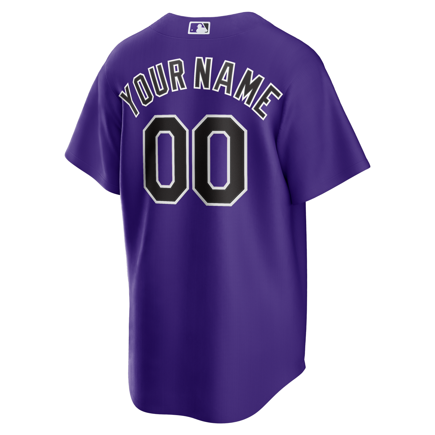 Colorado Rockies Nike Alternate Replica Custom Jersey - Purple