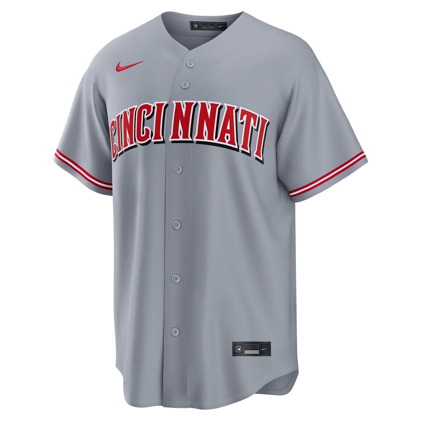 Elly De La Cruz Cincinnati Reds Nike Road Replica Jersey - Gray