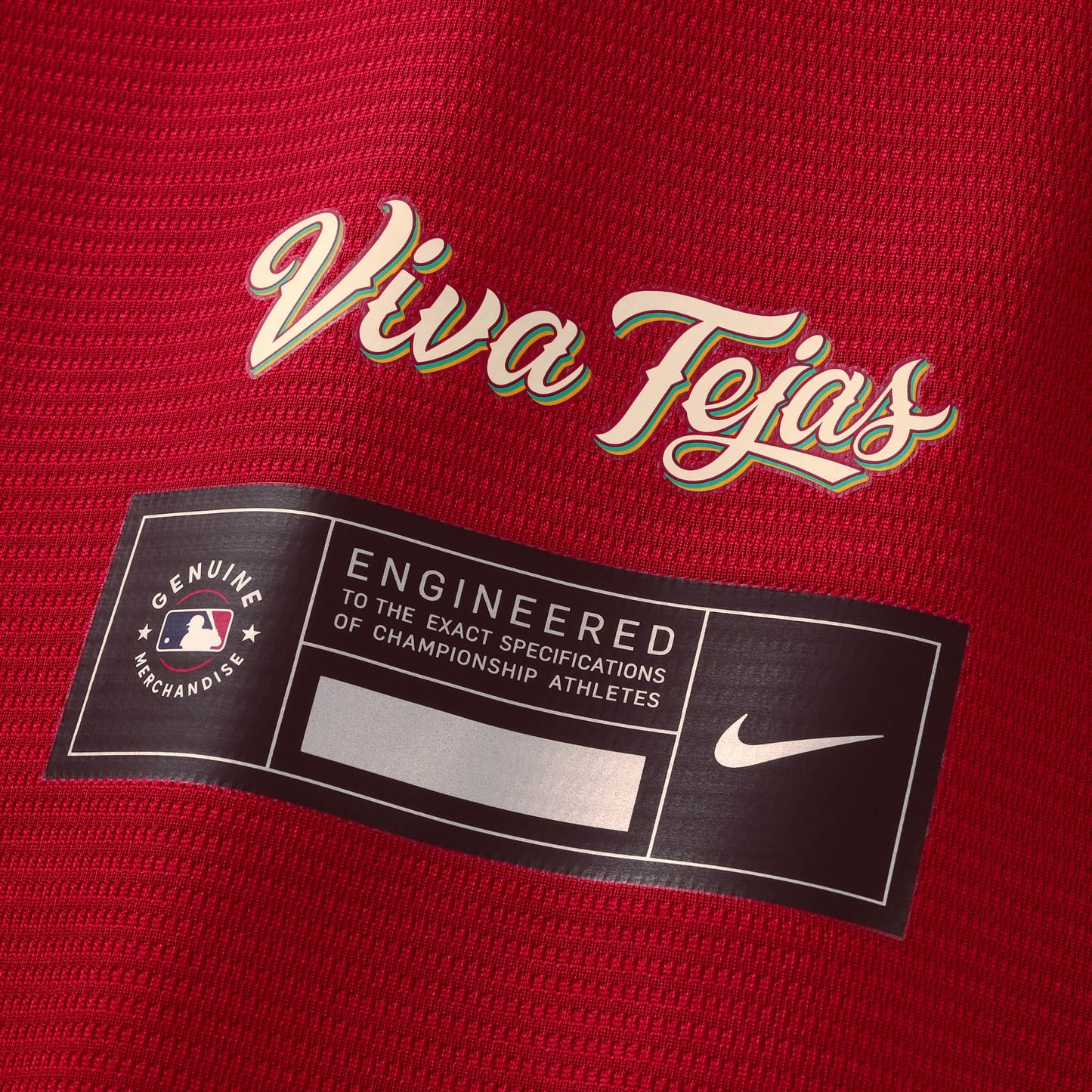 Ezequiel Duran Texas Rangers Nike 2026 City Connect Stadium Jersey - Red