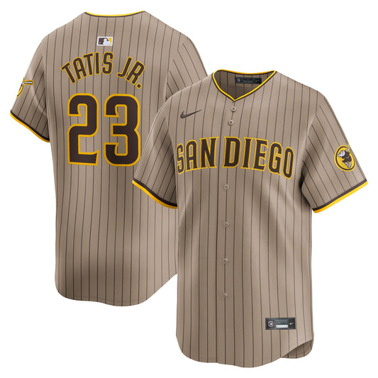 Fernando Tatis Jr. San Diego Padres Nike Alternate Limited Player Jersey – Tan