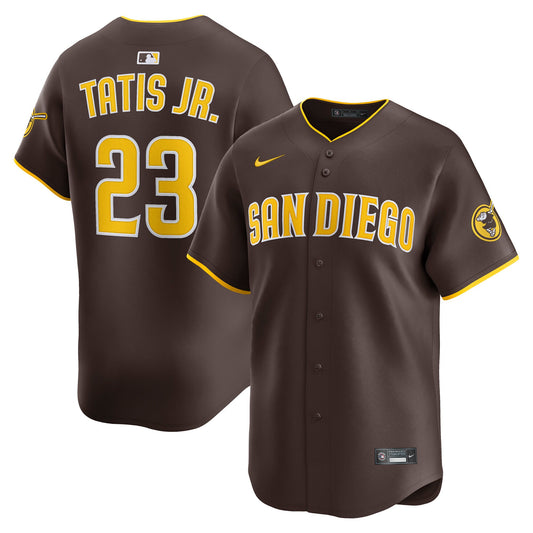 Fernando Tatis Jr. San Diego Padres Nike Road Limited Player Jersey - Brown