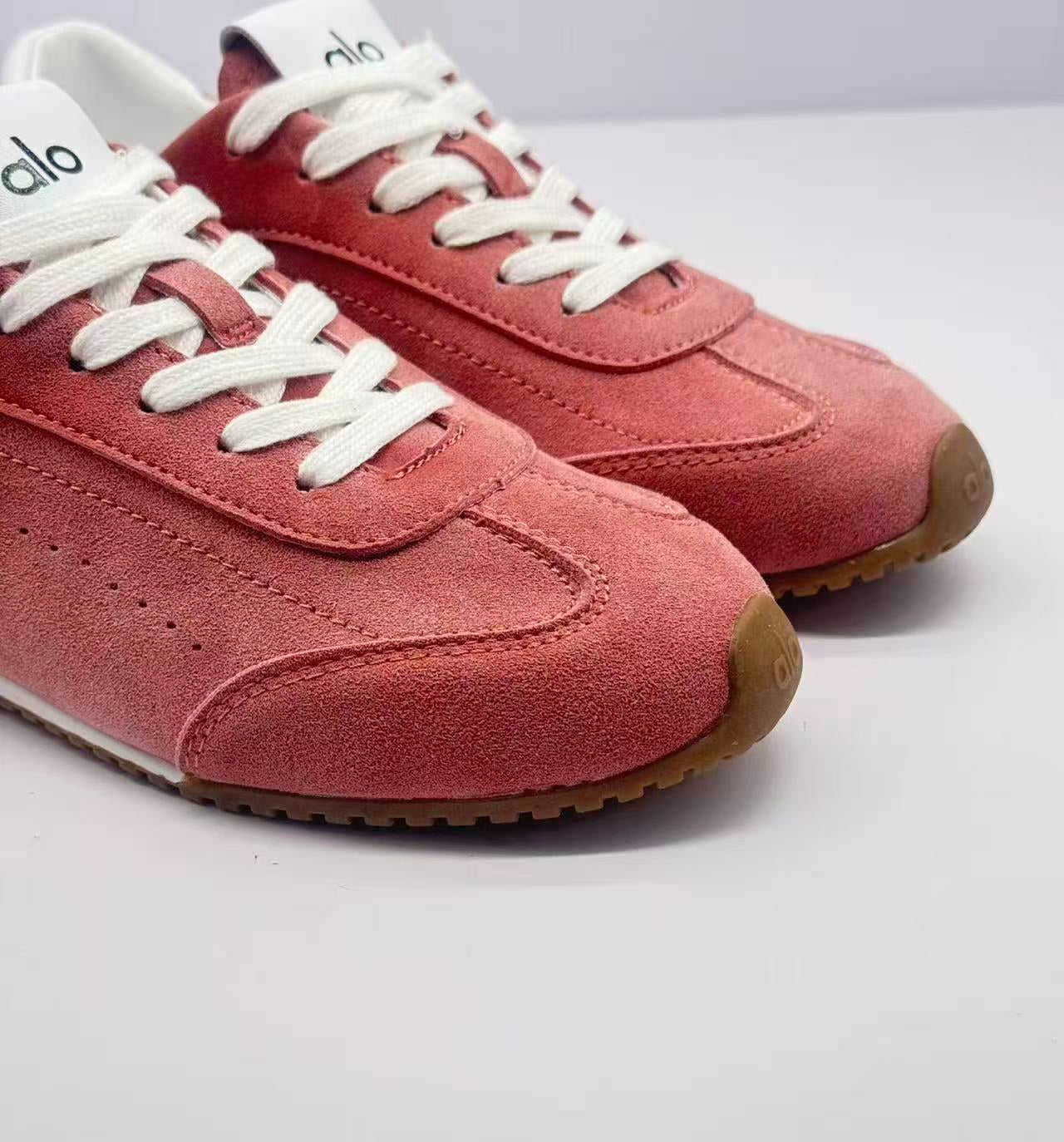 ALO Retro Red German Training Shoes