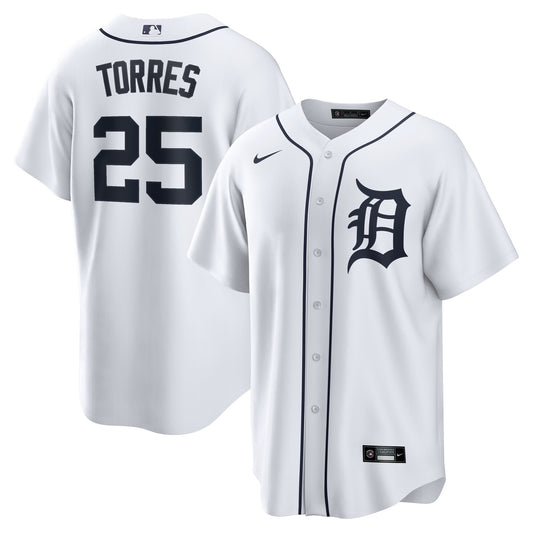 Gleyber Torres Detroit Tigers Nike Home Replica Jersey - White