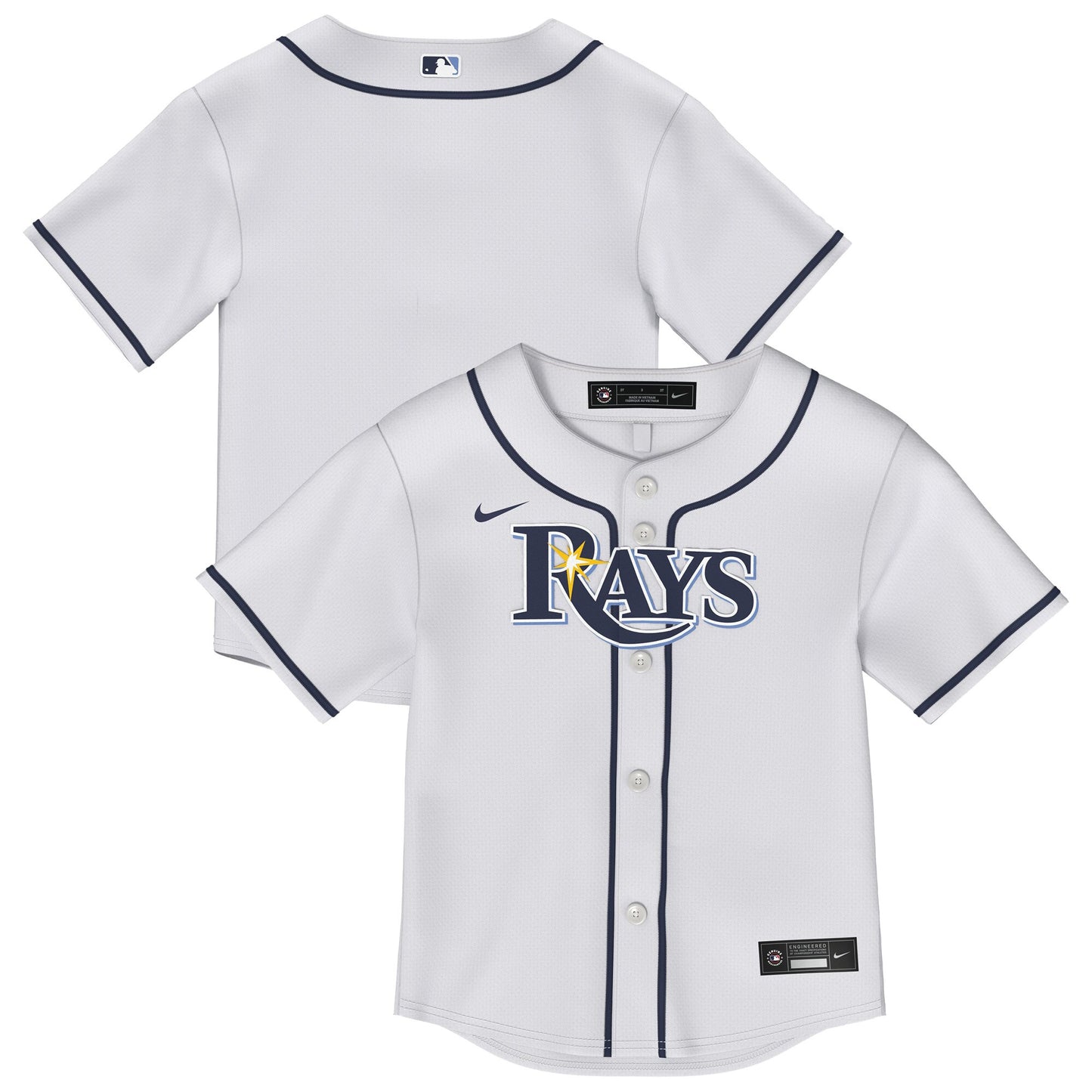 Tampa Bay Rays Infant Home Replica Jersey - White