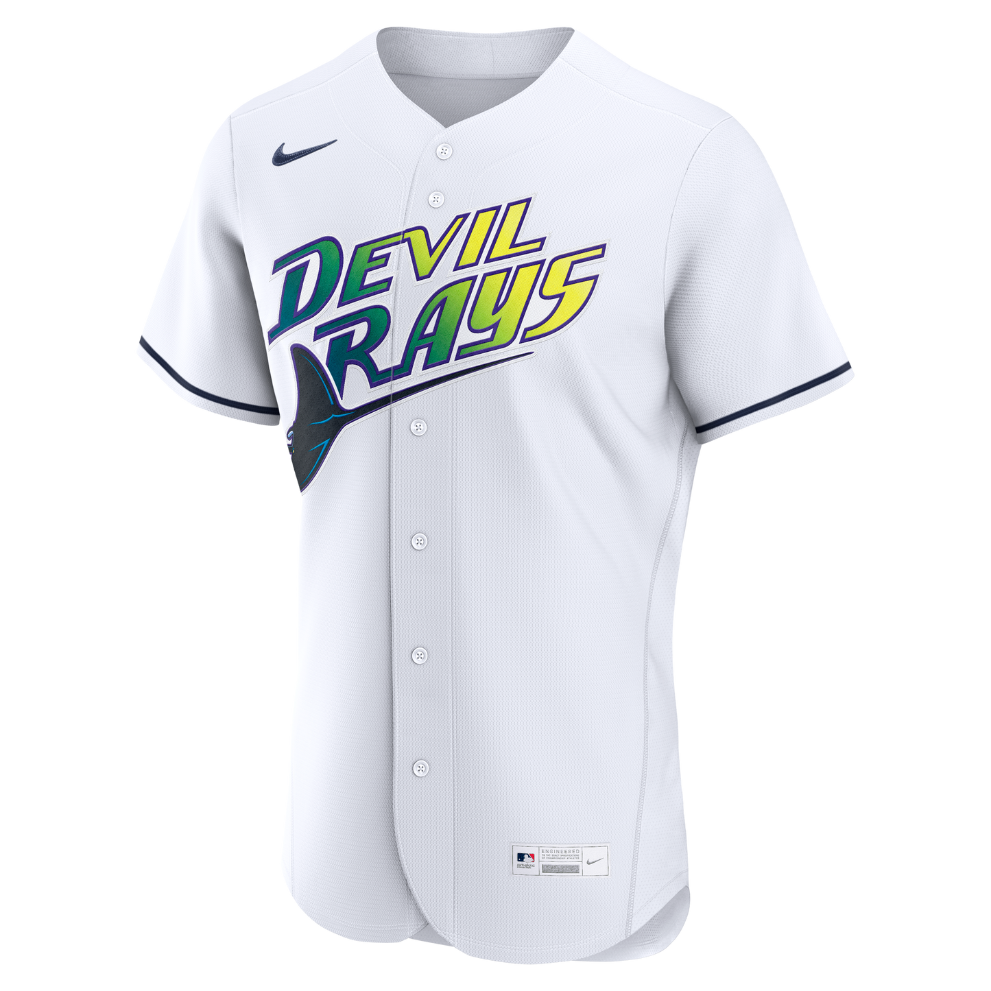 Tampa Bay Rays Nike Alternate 2 Authentic Jersey - White