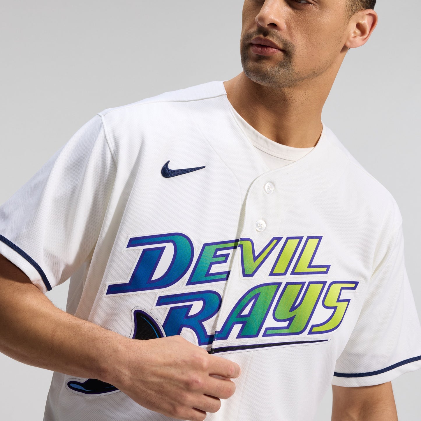 Tampa Bay Rays Nike Alternate 2 Authentic Jersey - White