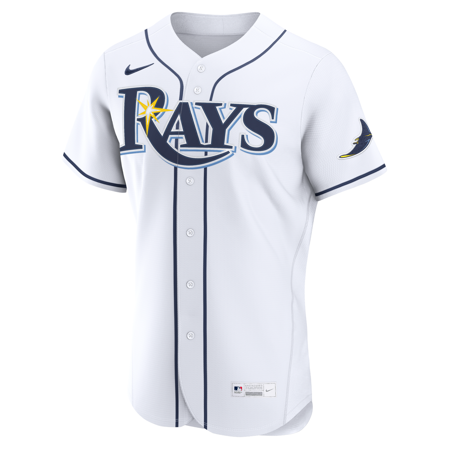 Tampa Bay Rays Nike Home Authentic Jersey - White