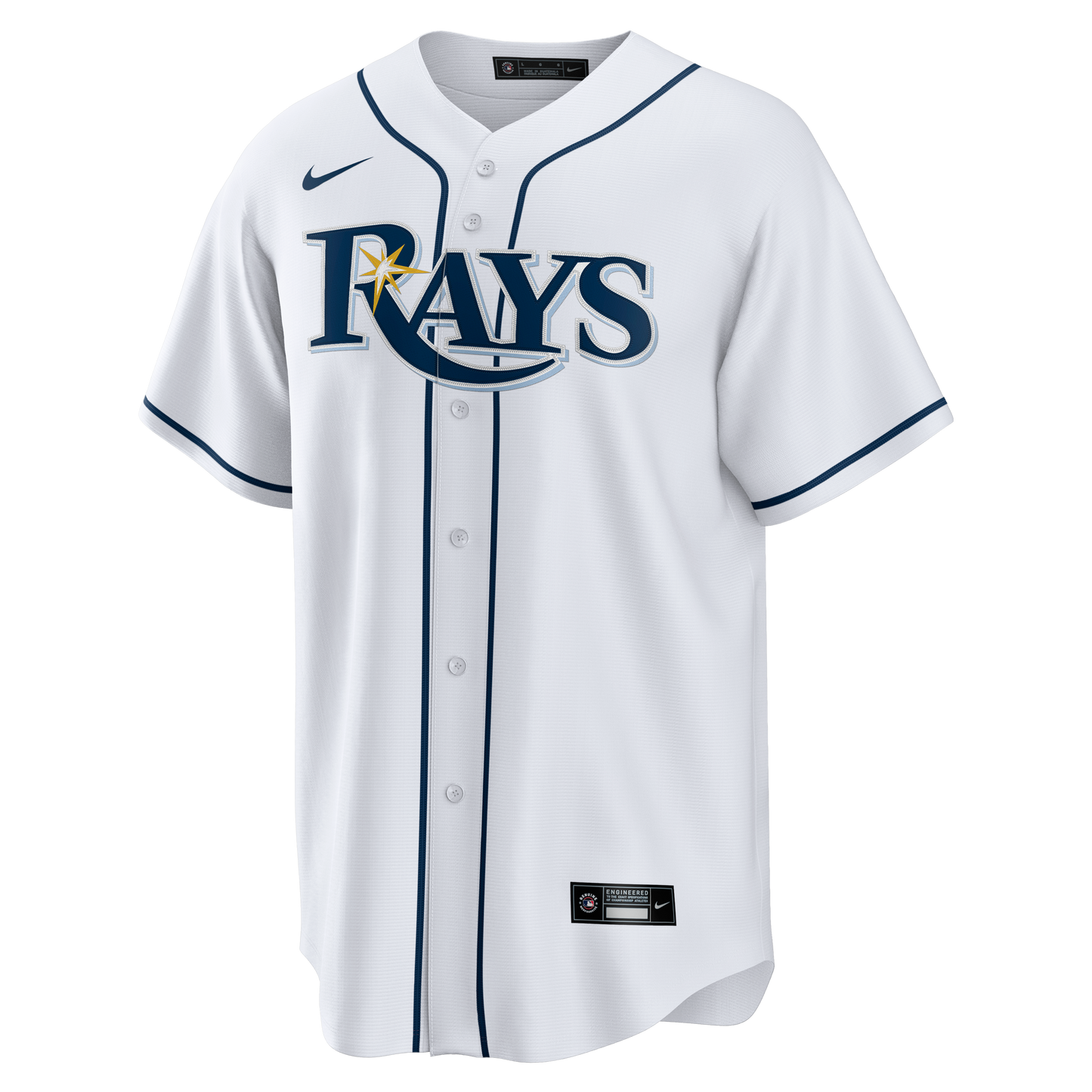 Tampa Bay Rays Nike Home Big &amp;amp; Tall Replica Jersey - White