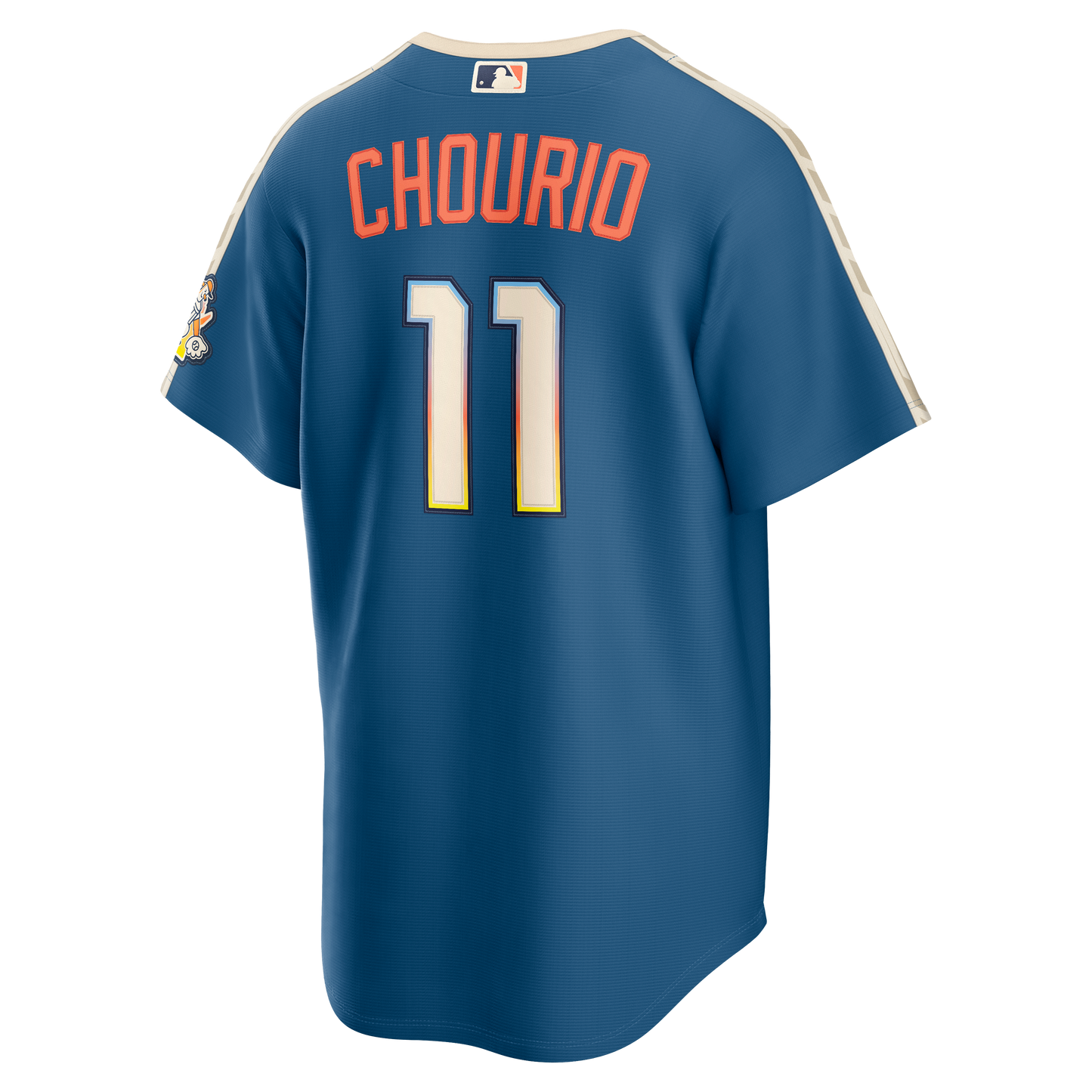 Jackson Chourio Milwaukee Brewers Nike 2026 City Connect Stadium Jersey - Mineral Blue