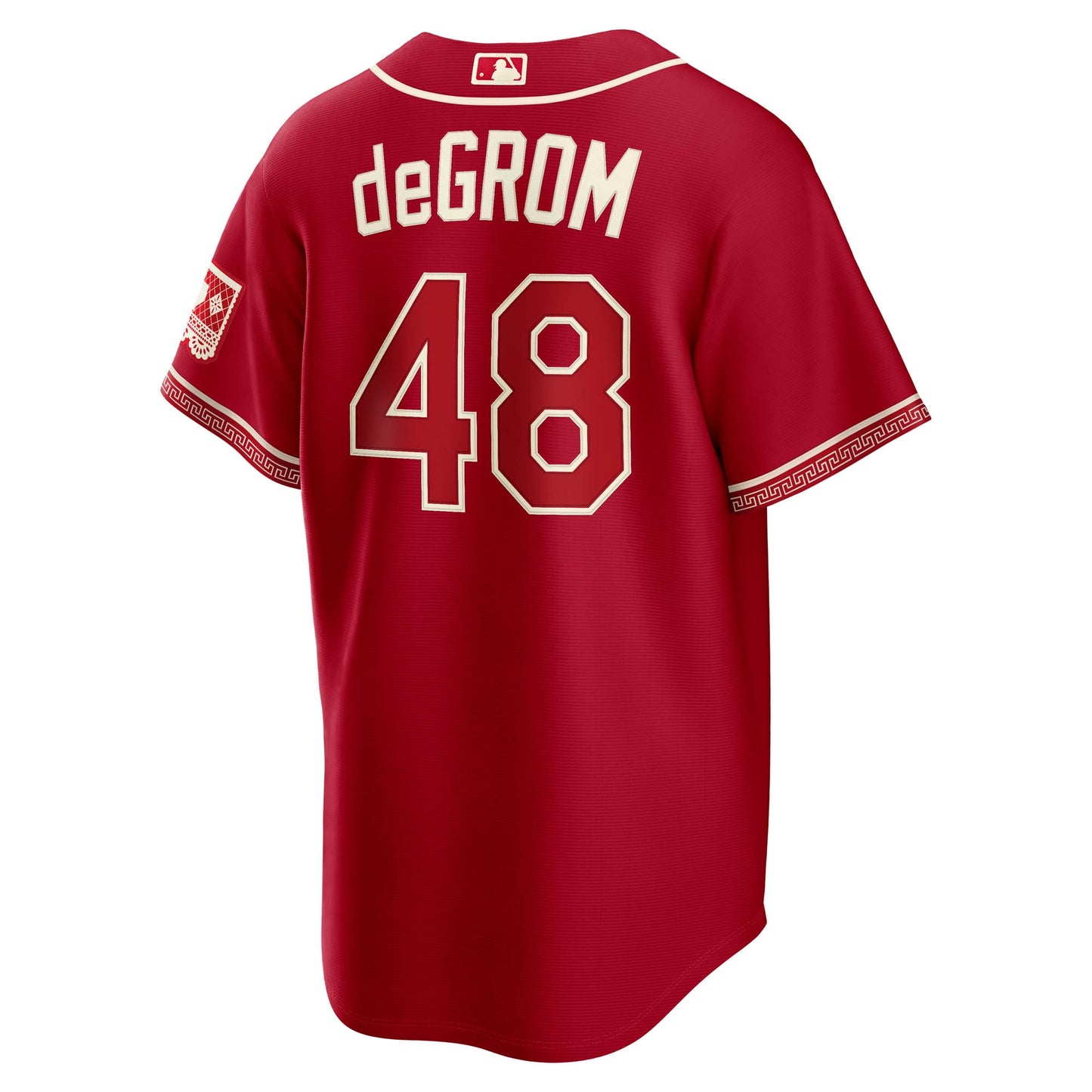 Jacob deGrom Texas Rangers Nike 2026 City Connect Stadium Jersey - Red