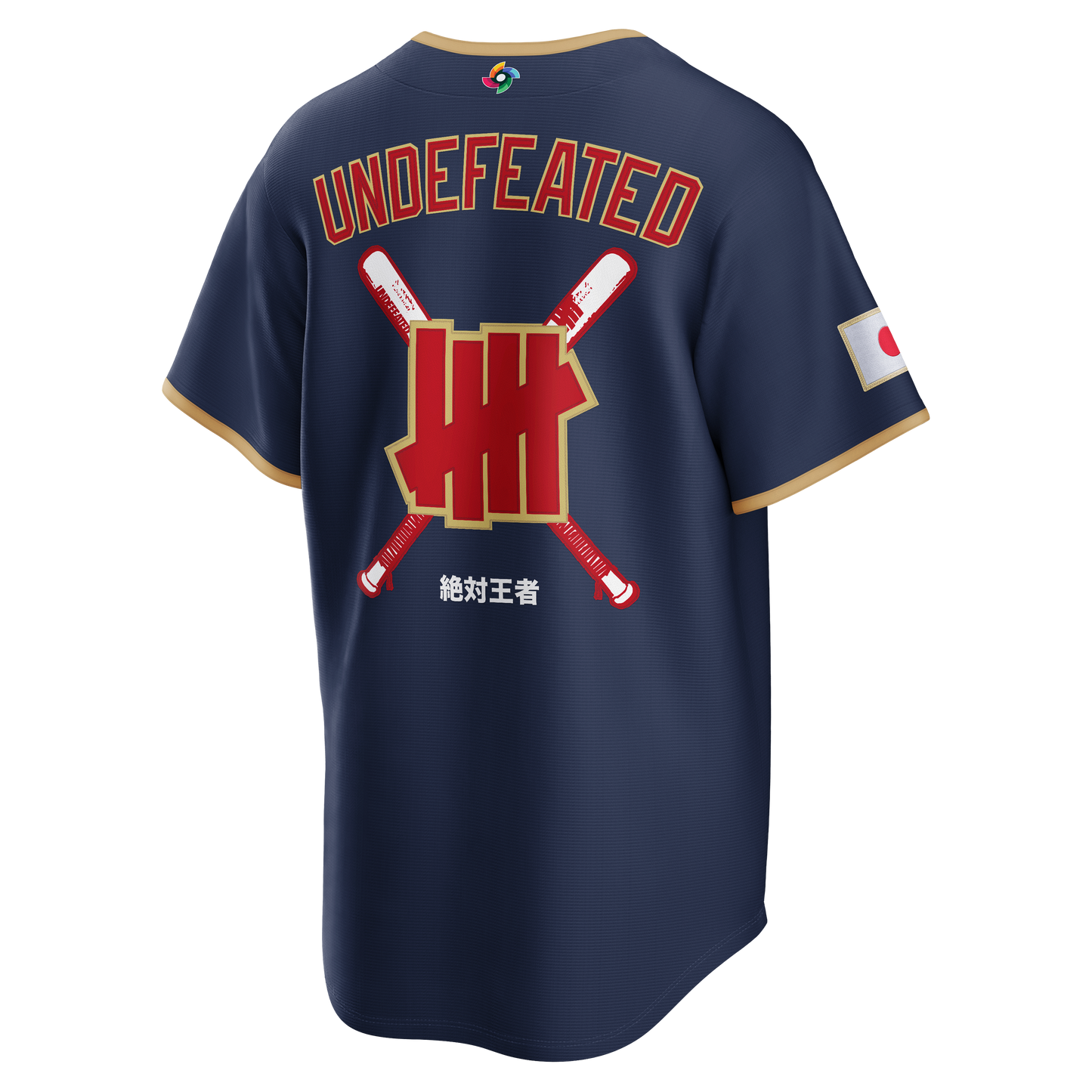 Japan Baseball Nike x Undefeated 2026 World Baseball Classic Stadium Jersey - Navy