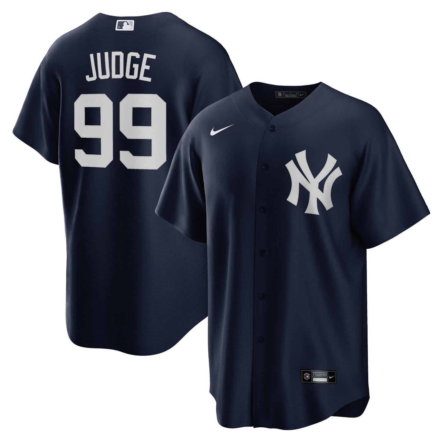 Aaron Judge New York Yankees Nike Big &amp;amp; Tall Alternate Replica Player Jersey - Navy