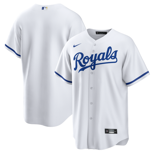 Kansas City Royals Nike Home Big &amp;amp; Tall Replica Jersey - White