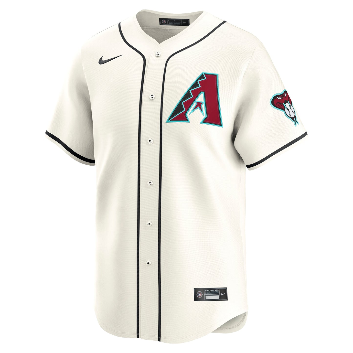Arizona Diamondbacks Nike Home Limited Jersey - Cream