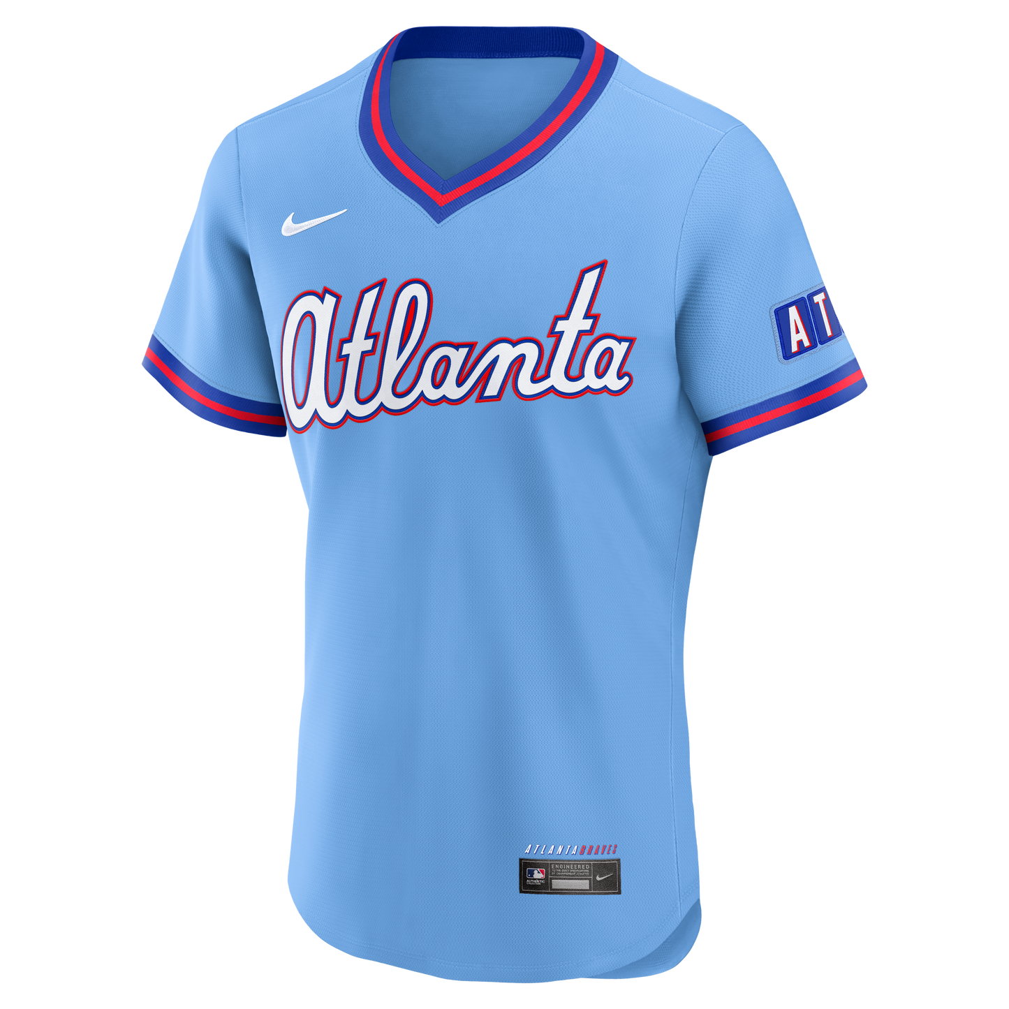 Atlanta Braves Nike 2026 City Connect Authentic Jersey - Powder Blue
