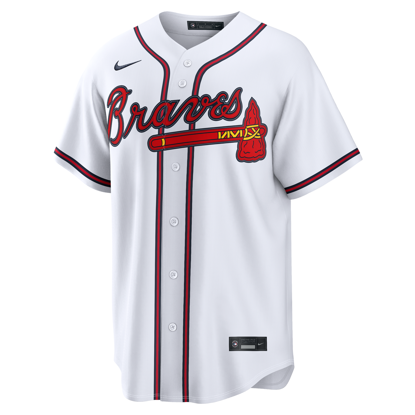 Atlanta Braves Nike Home Replica Jersey - White