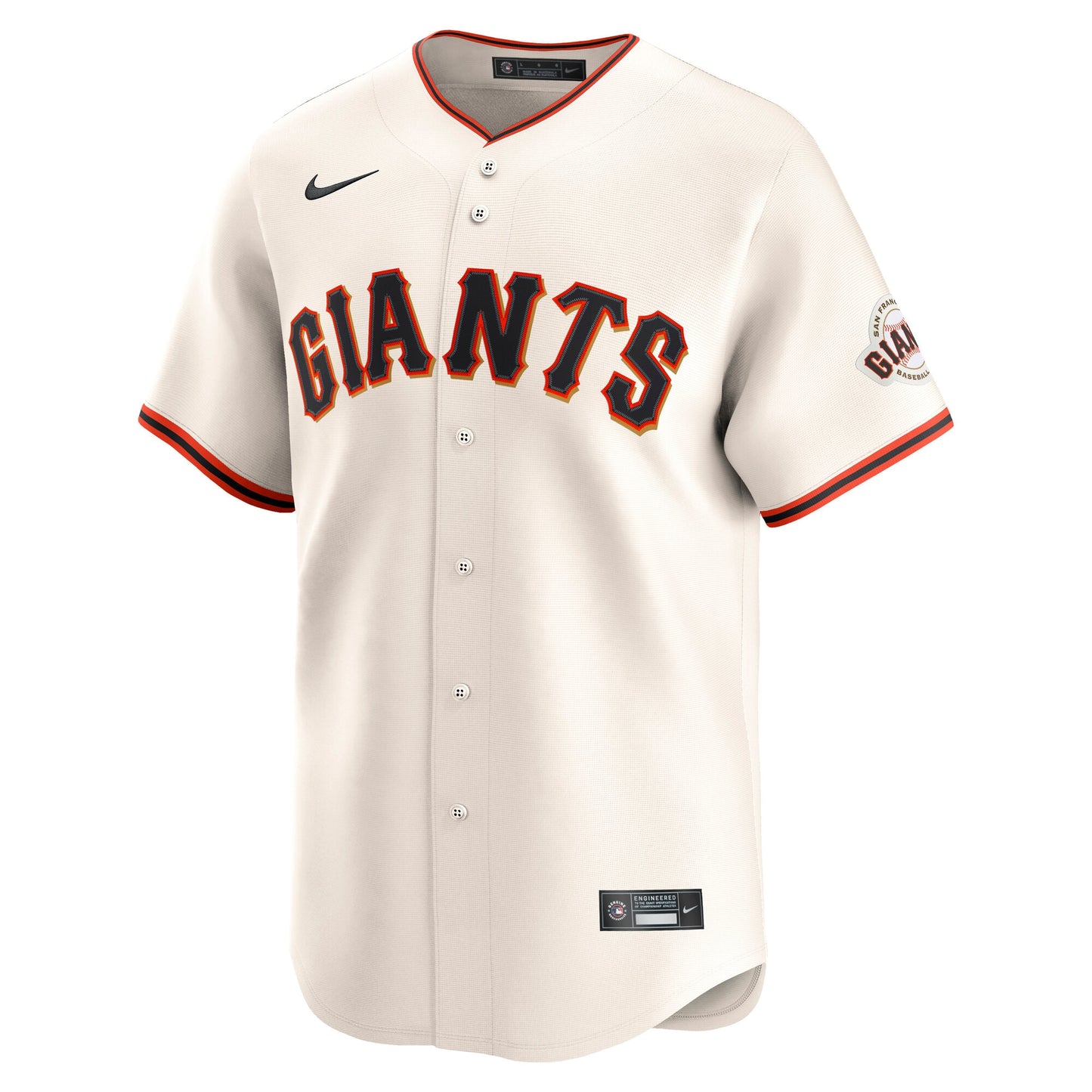 Willy Adames San Francisco Giants Nike Home Limited Player Jersey - Cream