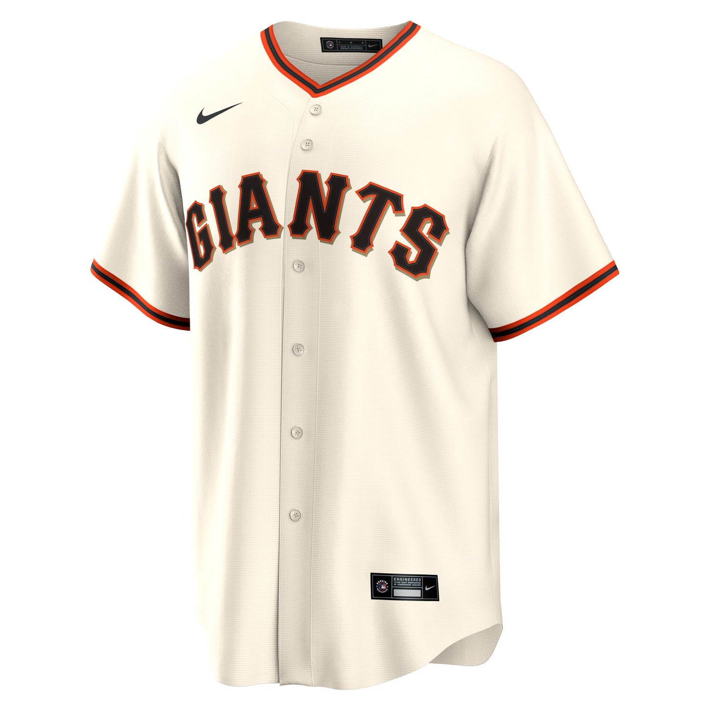 Willy Adames San Francisco Giants Nike Home Replica Jersey - Cream
