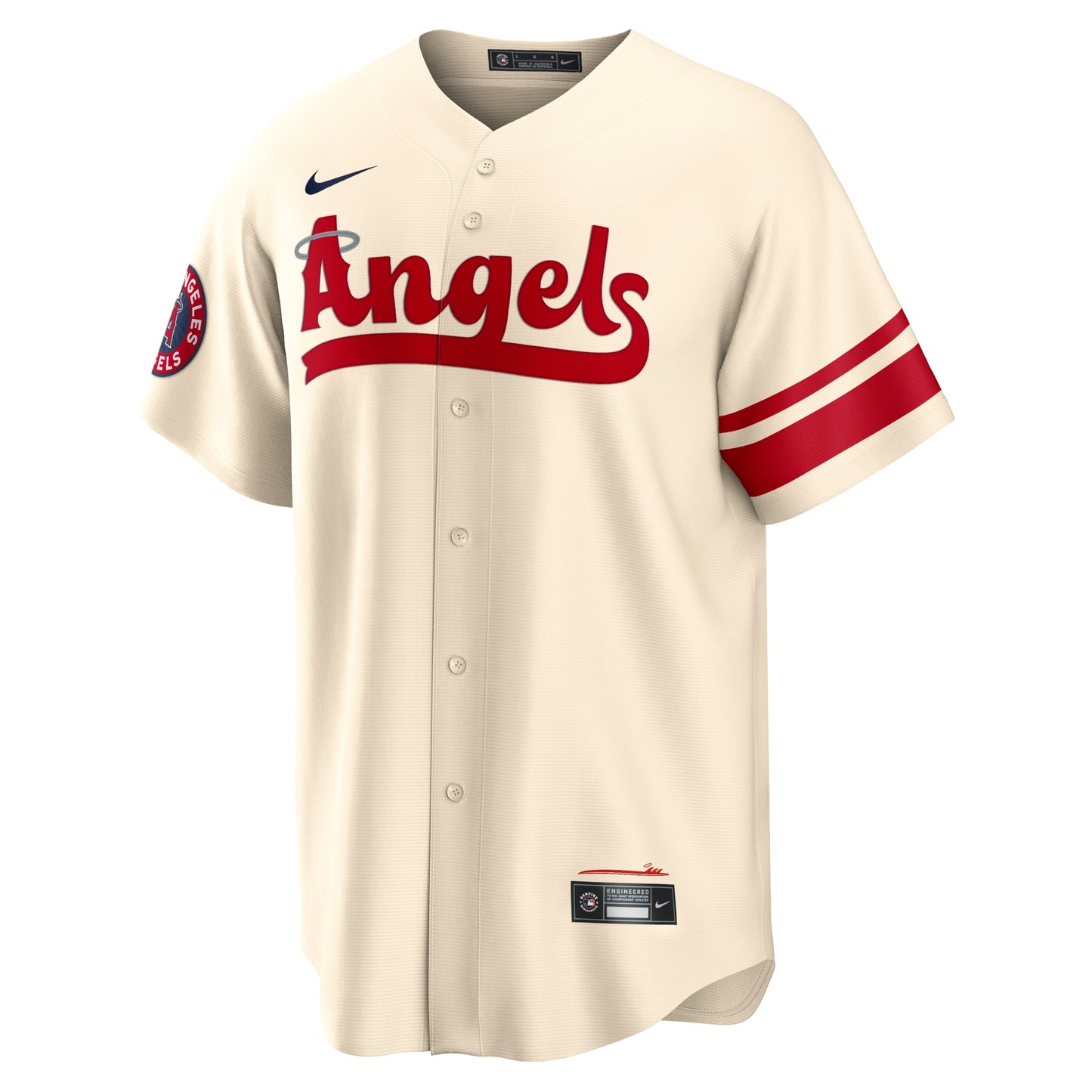 Los Angeles Angels Nike City Connect Replica Team Jersey - Cream