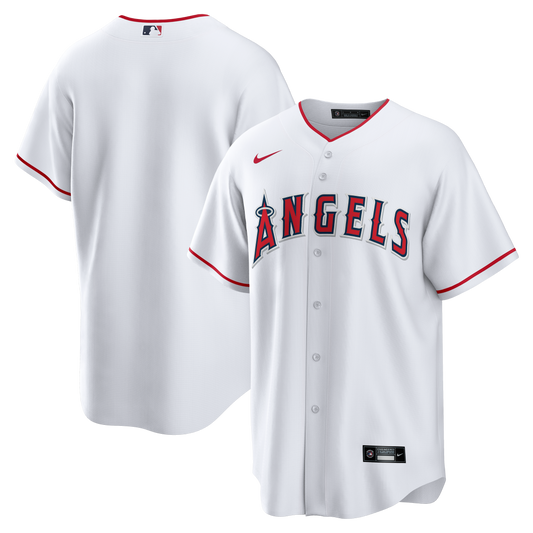 Los Angeles Angels Nike Home Big &amp;amp; Tall Replica Jersey - White