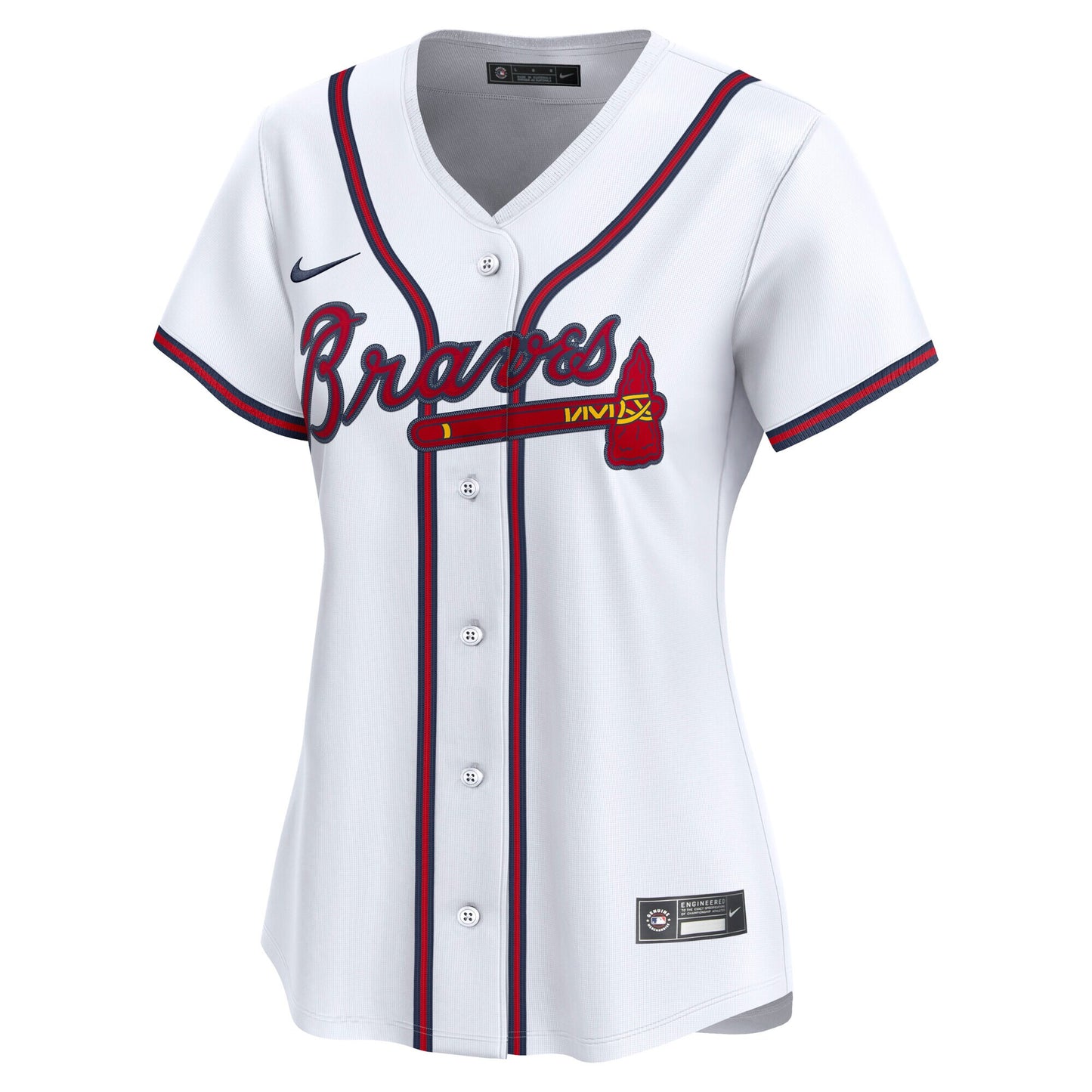 Atlanta Braves Nike Women's Home Limited Jersey - White