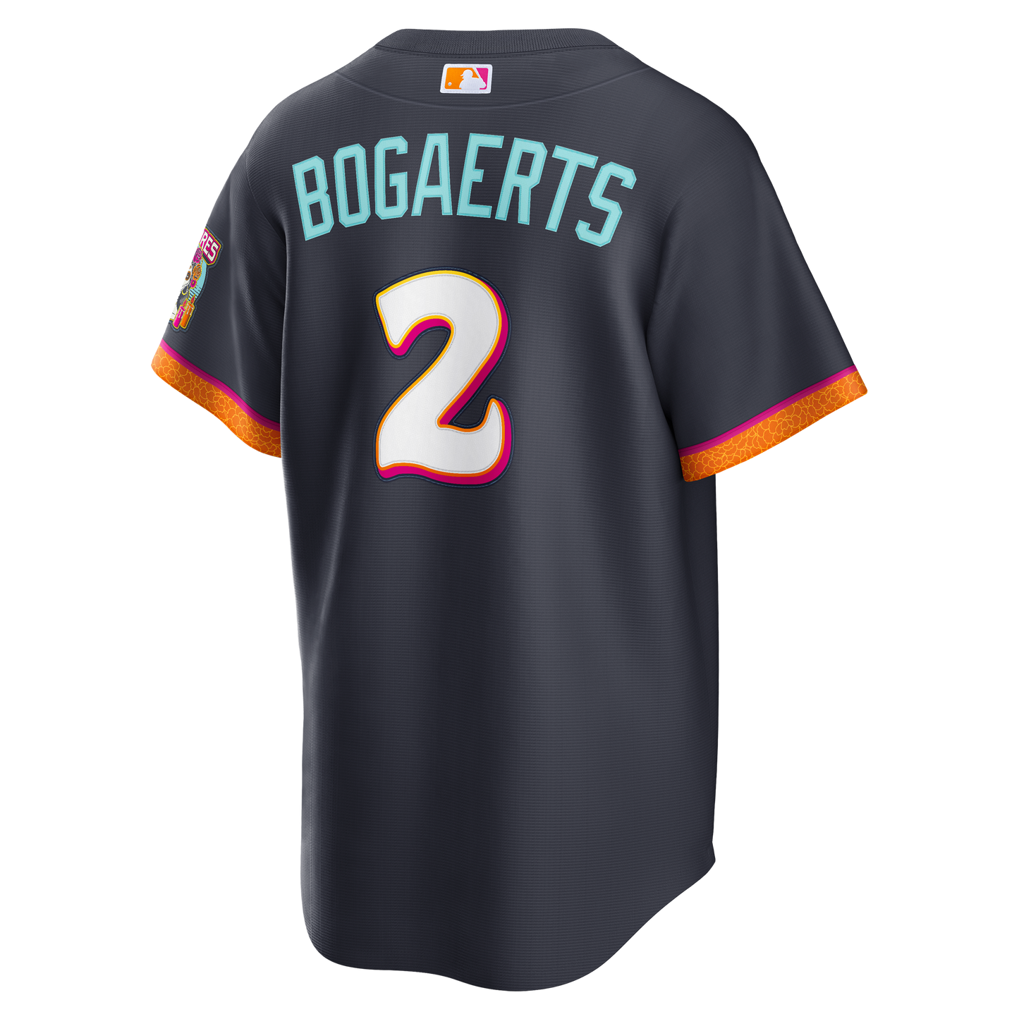 Xander Bogaerts San Diego Padres Nike 2026 City Connect Stadium Jersey - Obsidian