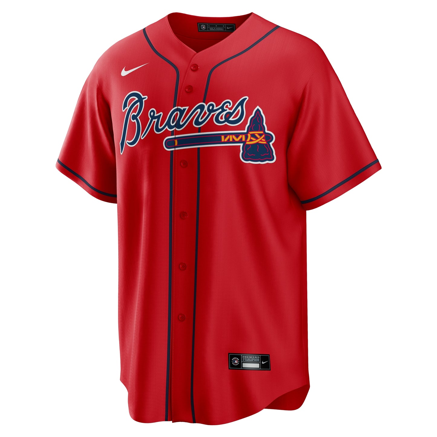 Austin Riley Atlanta Braves Nike Alternate 2 Replica Jersey - Red