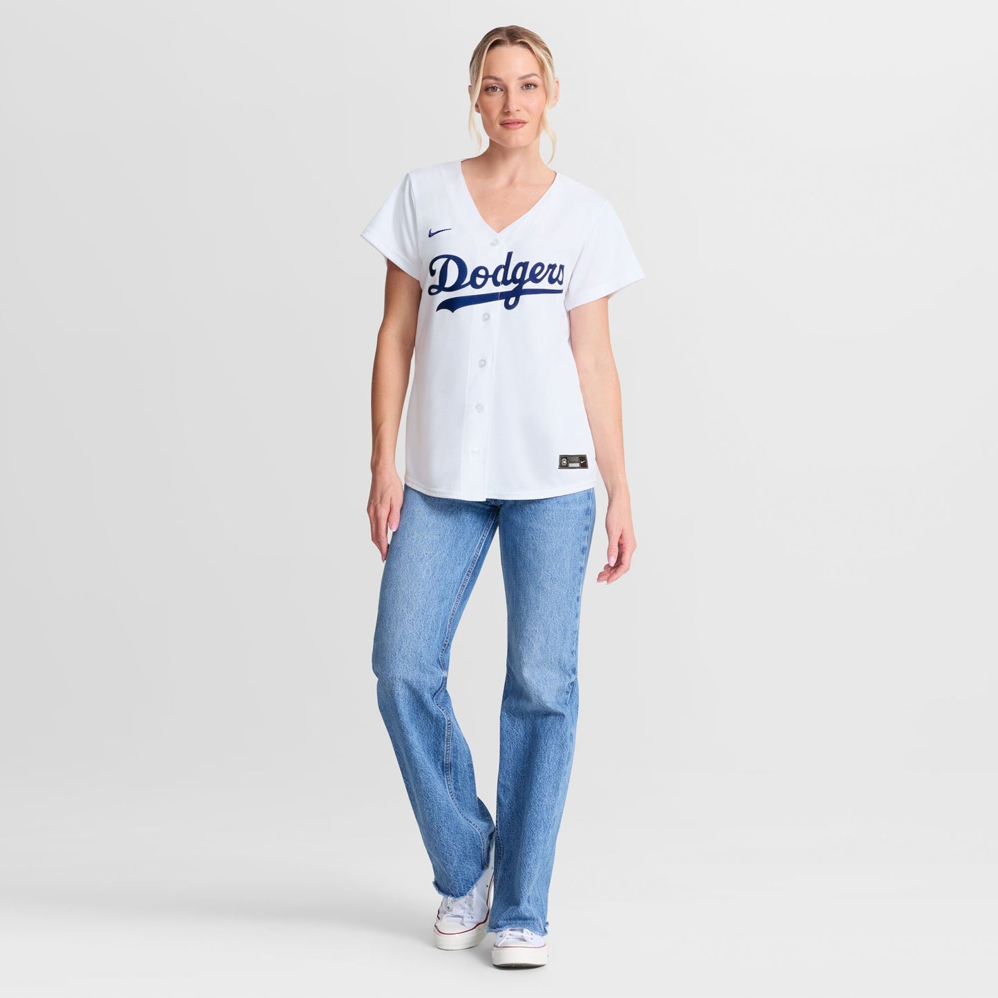 Los Angeles Dodgers Nike Women's Home Replica Jersey - White