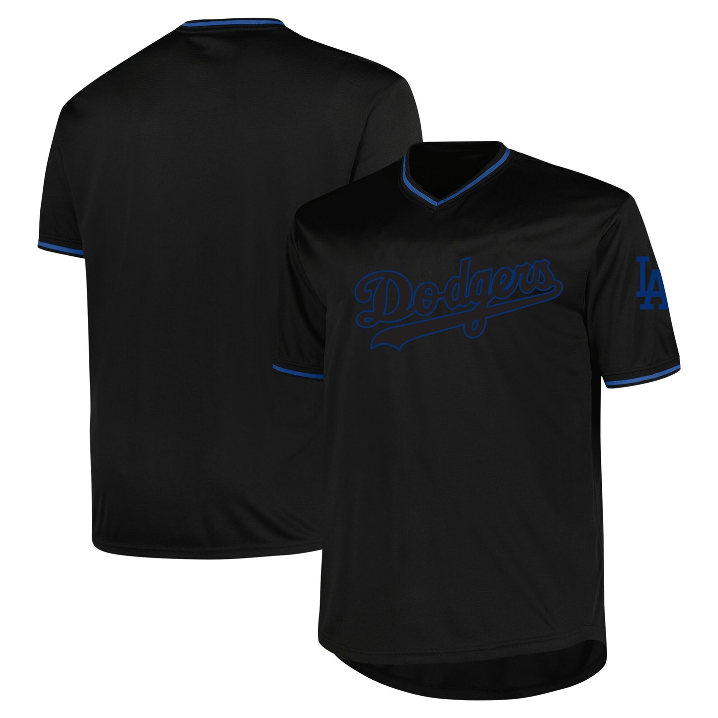 Los Angeles Dodgers Profile Big &amp;amp; Tall Pop Fashion Jersey - Black