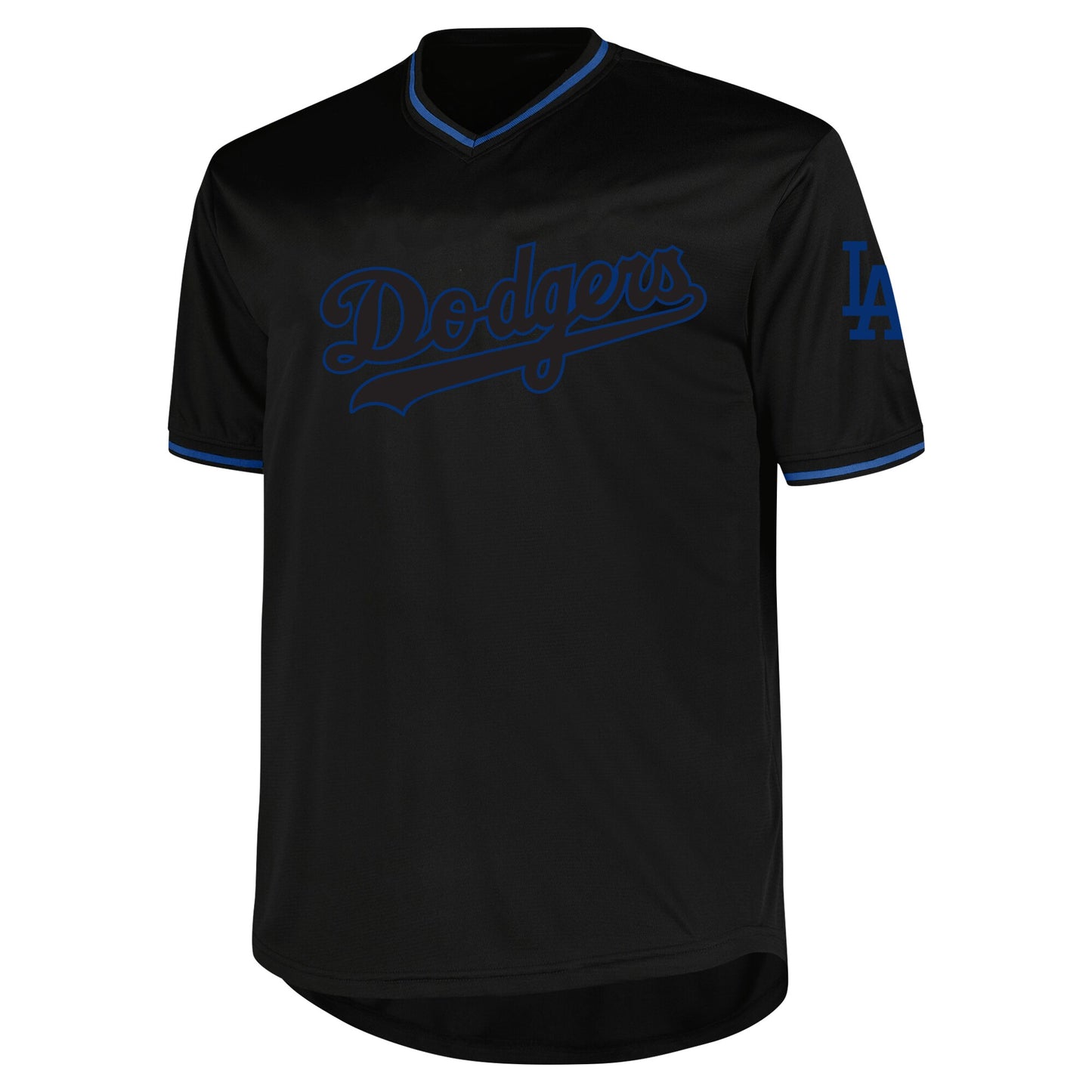 Los Angeles Dodgers Profile Big &amp;amp; Tall Pop Fashion Jersey - Black