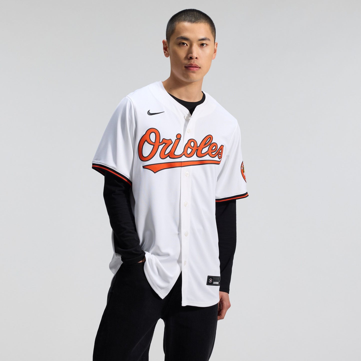 Baltimore Orioles Nike Home Limited Jersey - White