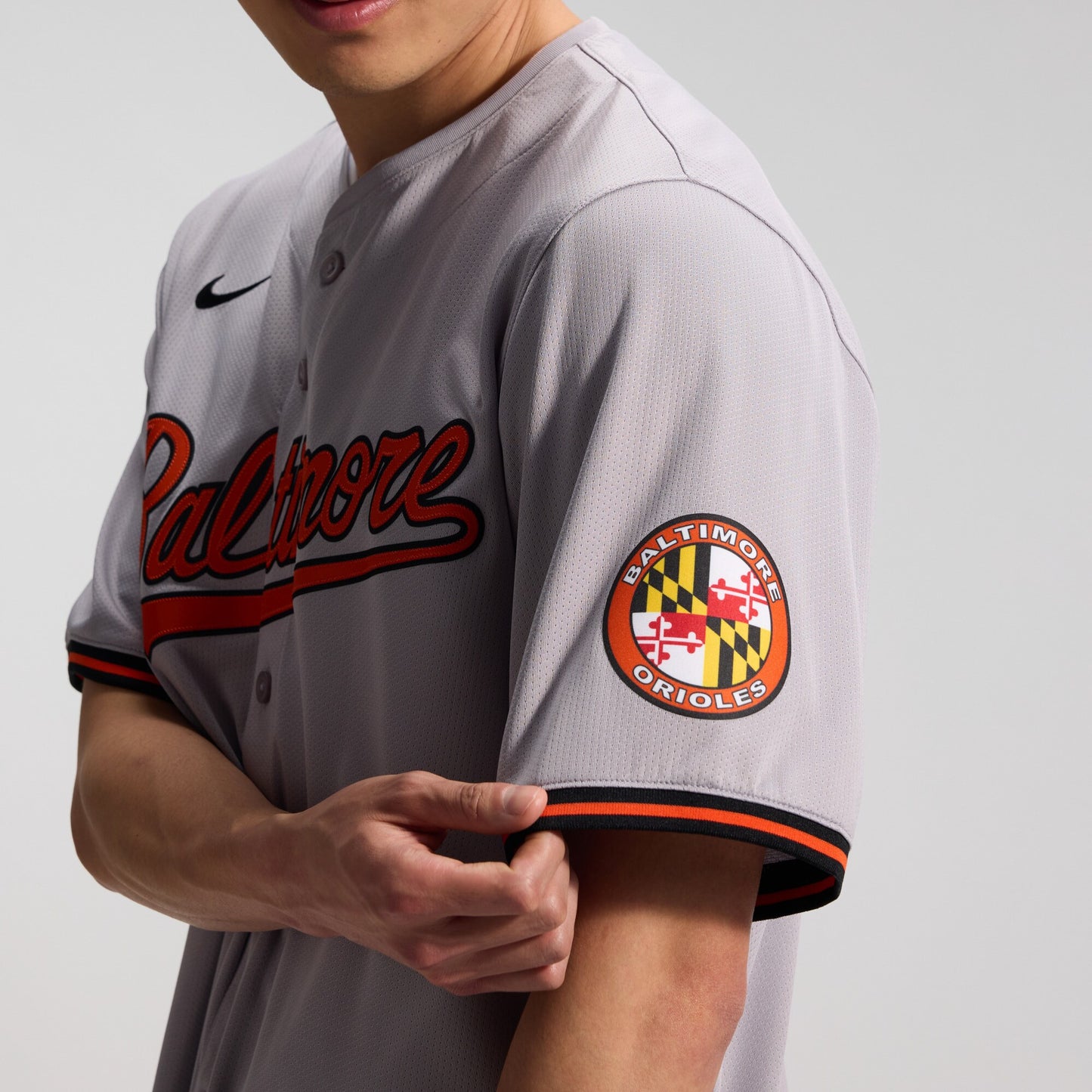 Baltimore Orioles Nike Road Limited Jersey - Gray