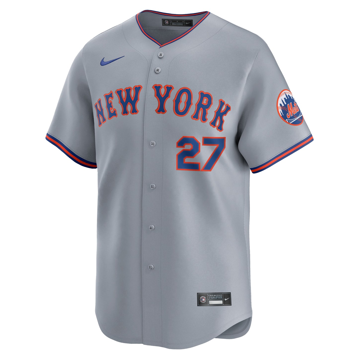 Mark Vientos New York Mets Nike All-Star Limited Jersey - Gray