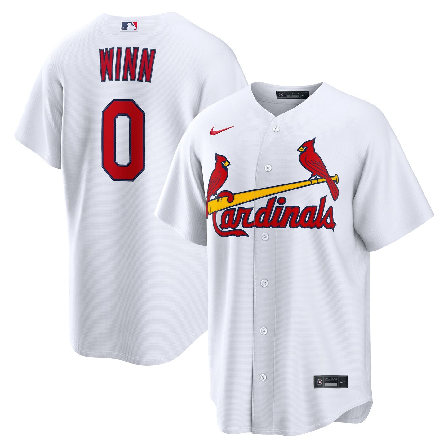 Masyn Winn St. Louis Cardinals Nike Home Replica Jersey - White