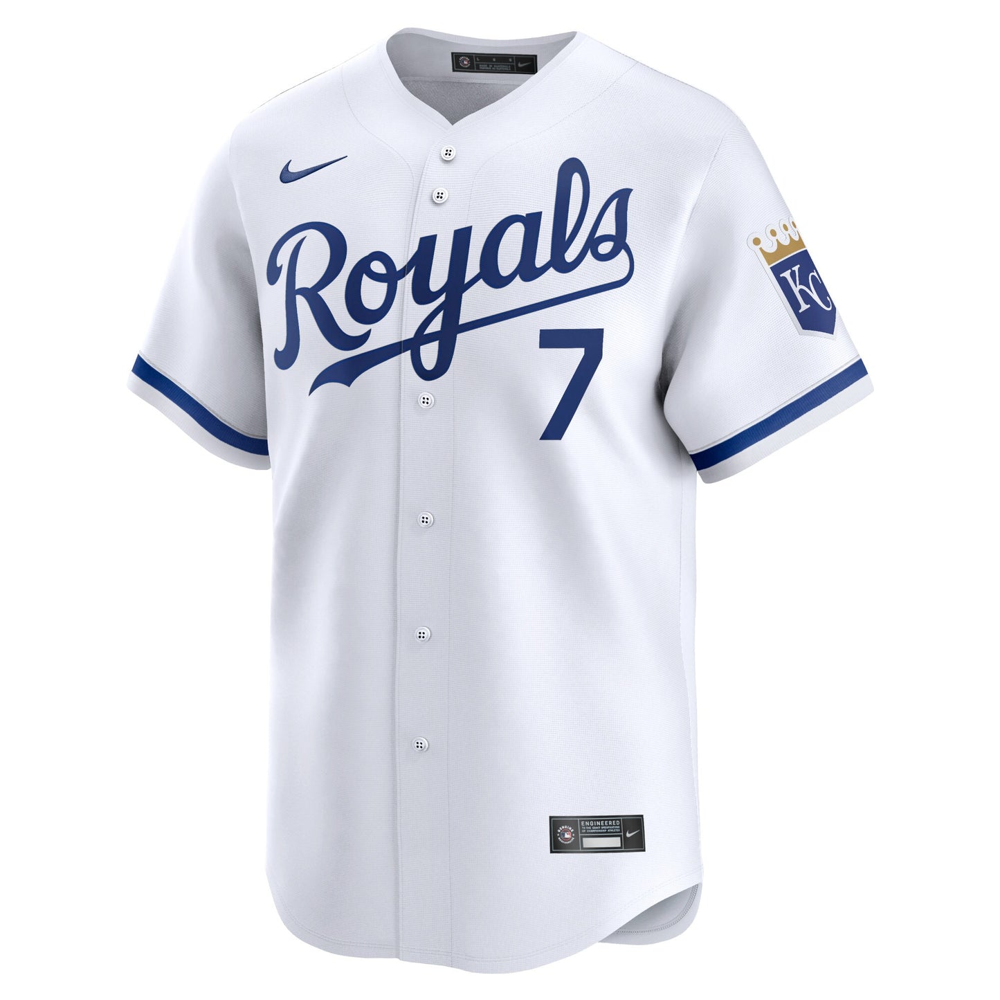 Bobby Witt Jr. Kansas City Royals Nike Home Limited Player Jersey - White