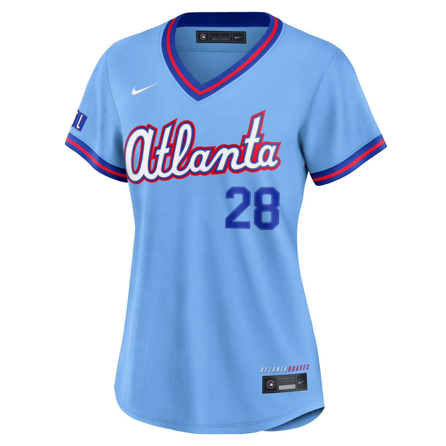 Matt Olson Atlanta Braves Nike Women's 2026 City Connect Stadium Jersey - Powder Blue