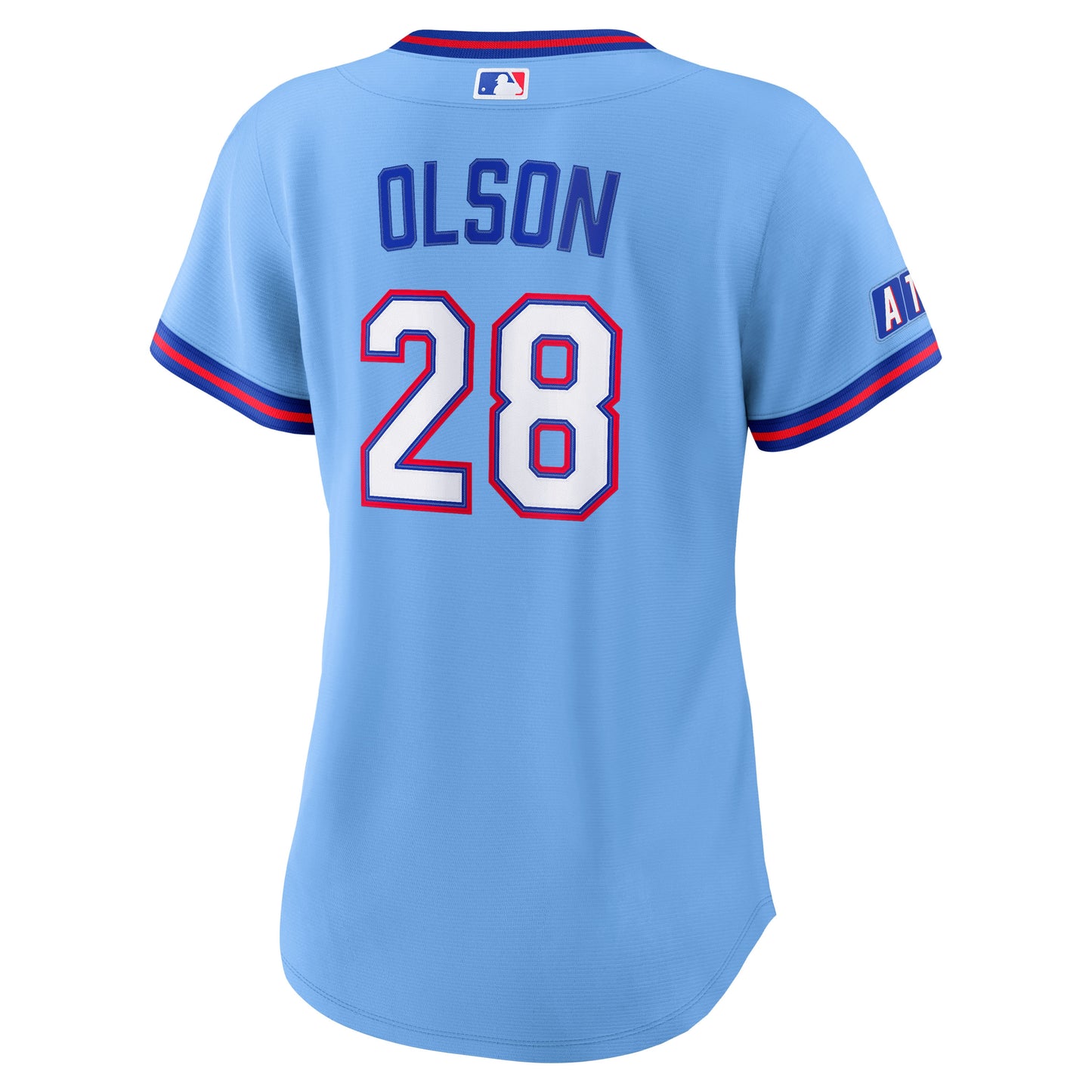 Matt Olson Atlanta Braves Nike Women's 2026 City Connect Stadium Jersey - Powder Blue