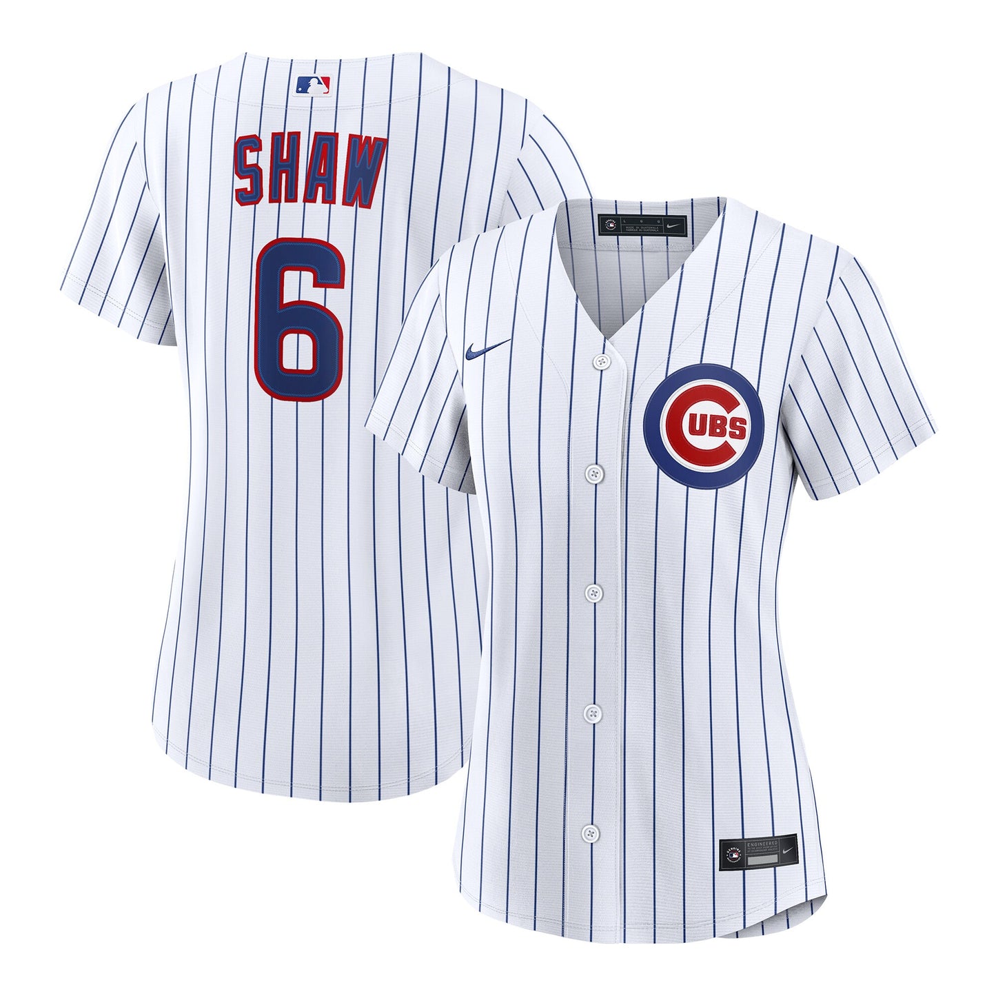 Matt Shaw Chicago Cubs Nike Women's Home Replica Jersey - White