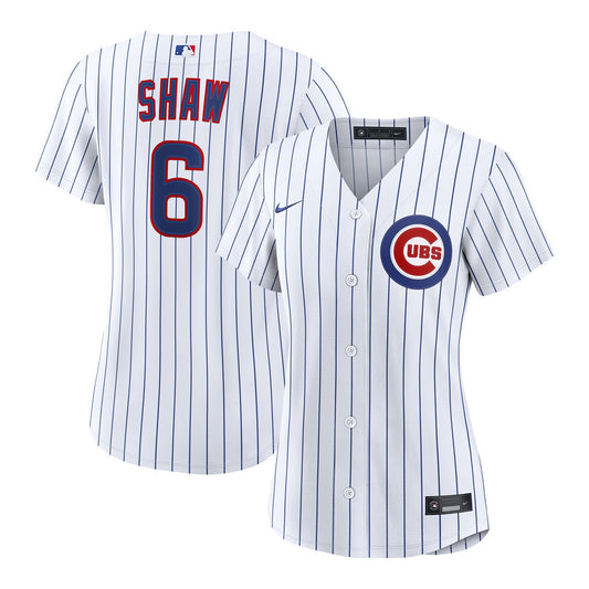 Matt Shaw Chicago Cubs Nike Women's Home Replica Jersey - White