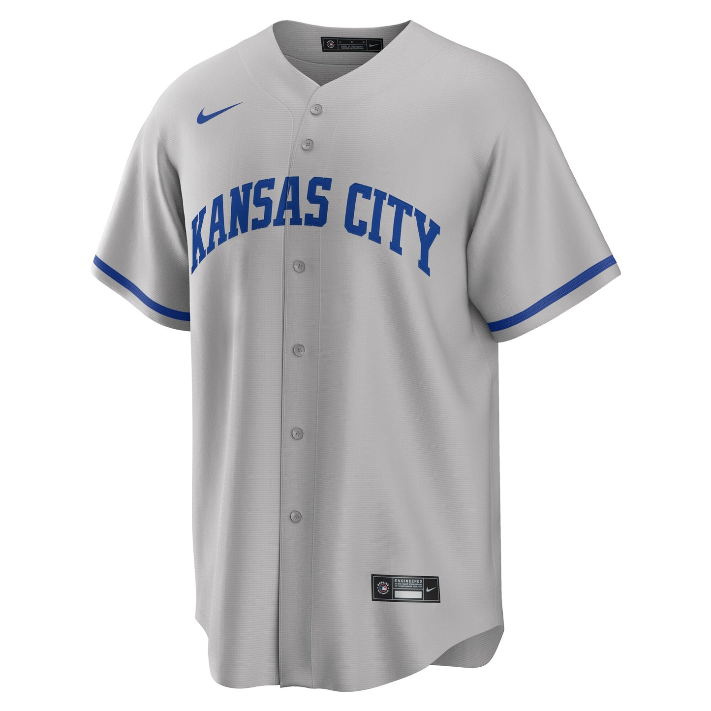Bobby Witt Jr. Kansas City Royals Nike Road Replica Jersey - Gray