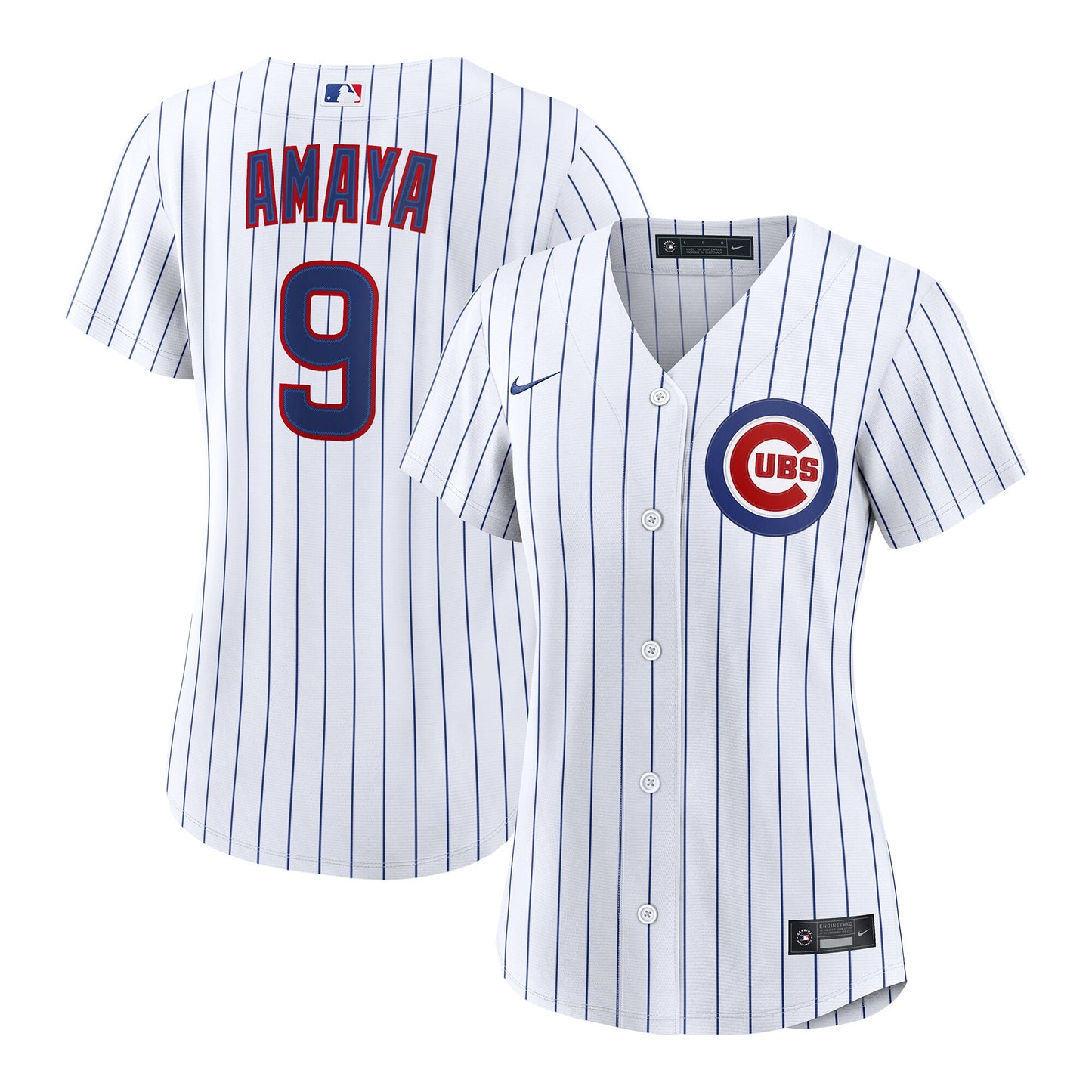 Miguel Amaya Chicago Cubs Nike Women's Home Replica Jersey - White
