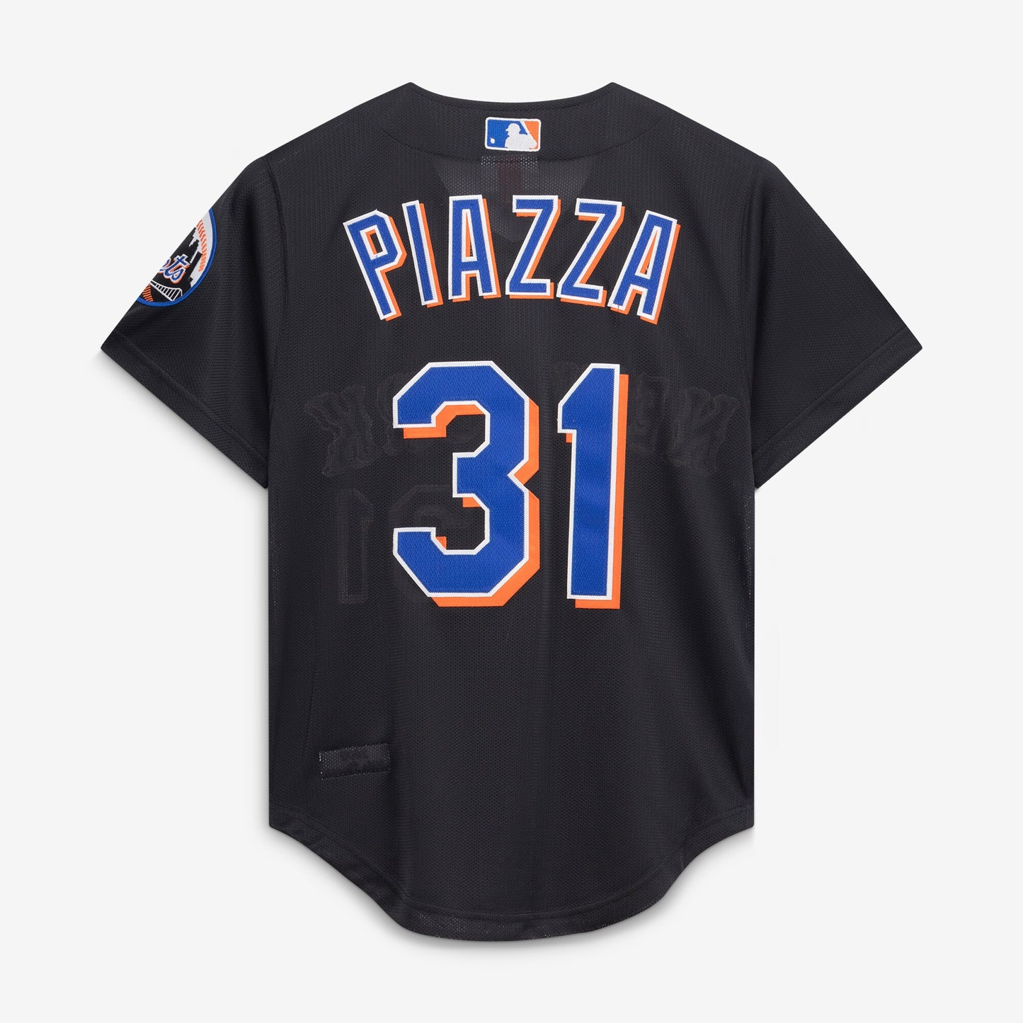Mike Piazza New York Mets Mitchell &amp;amp; Ness Cooperstown Collection 2000 Batting Practice Jersey - Black