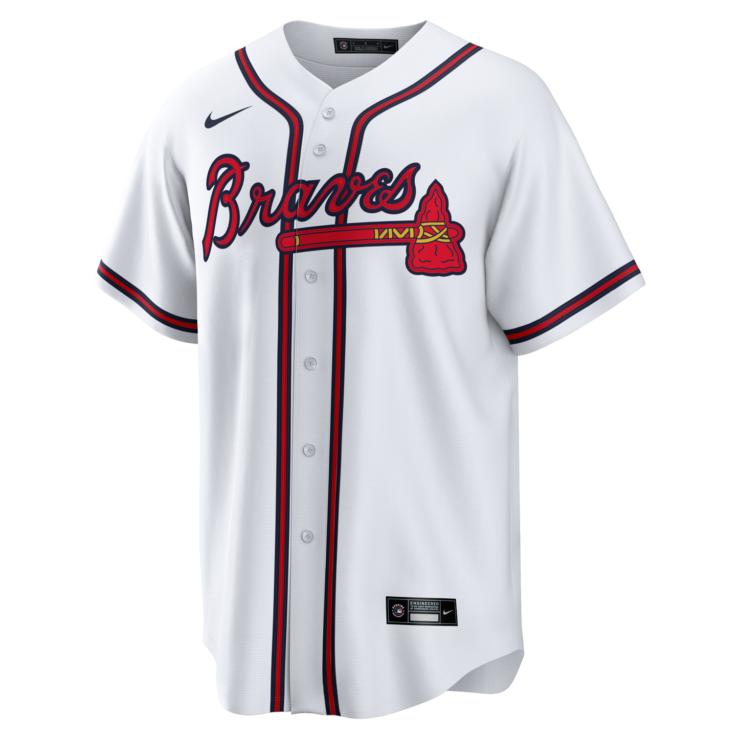 Mike Yastrzemski Atlanta Braves Nike Replica Jersey - White