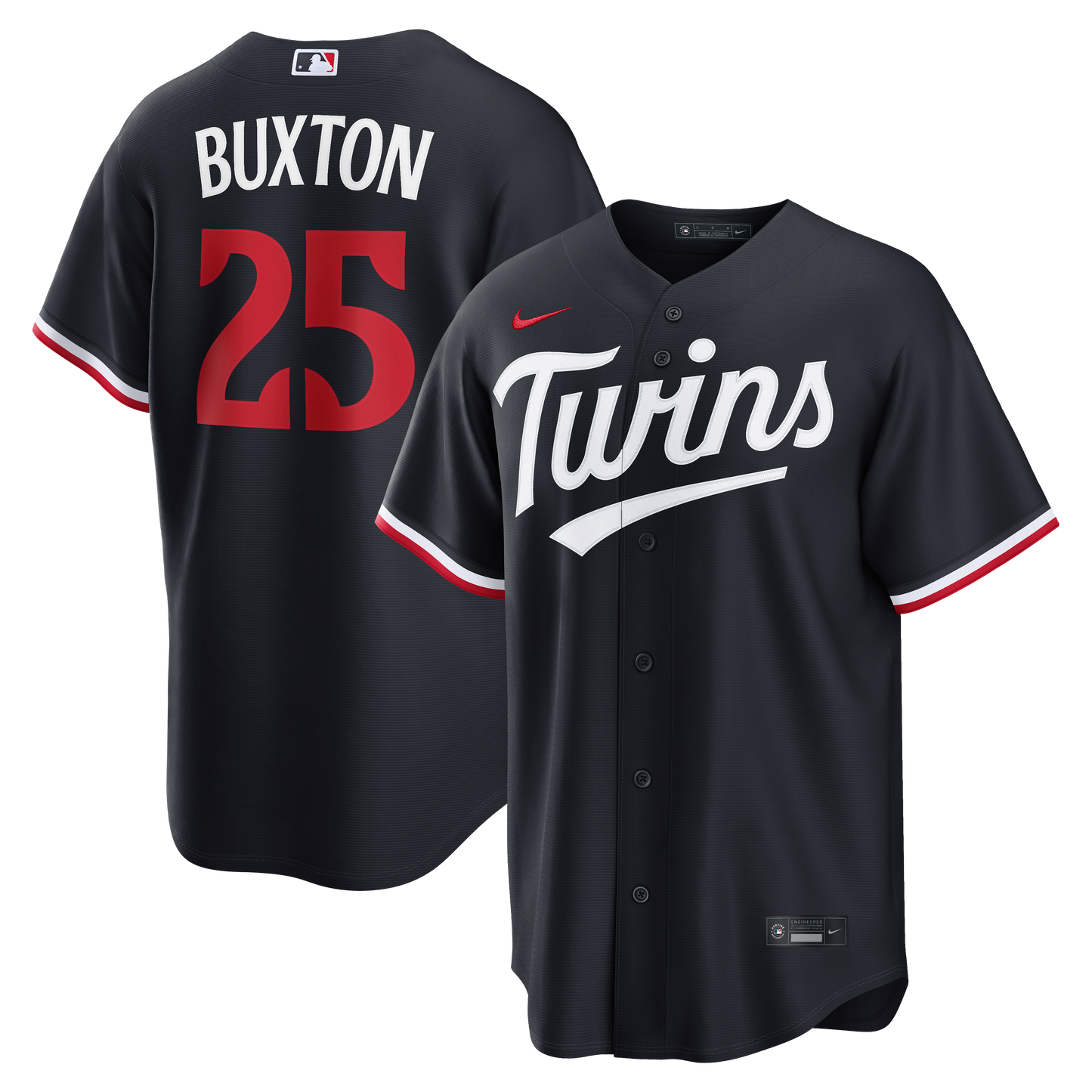 Byron Buxton Minnesota Twins Nike Alternate Replica Jersey - Navy